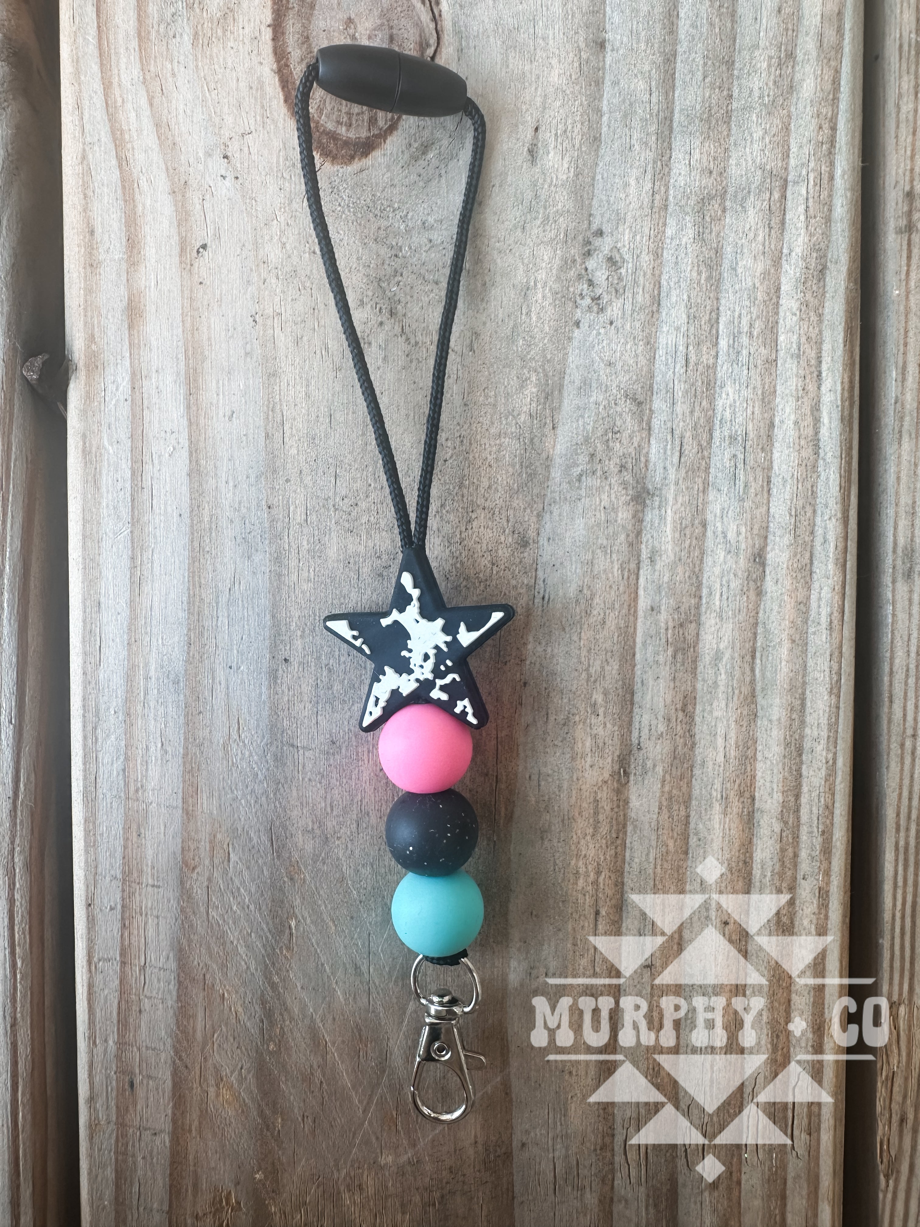 COW PRINT STAR FRESHIE HANGER