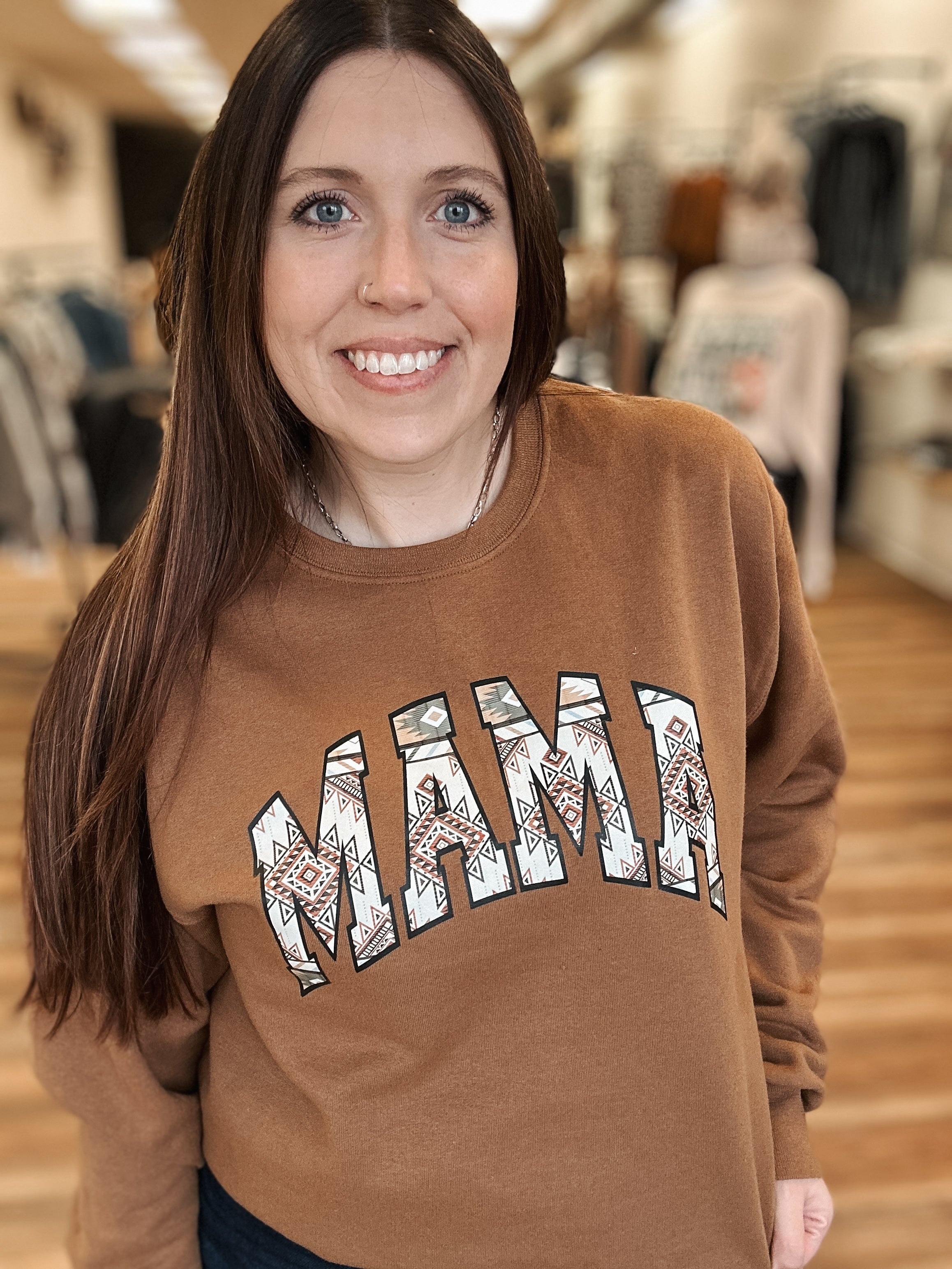 AZTEC MAMA CREWNECK
