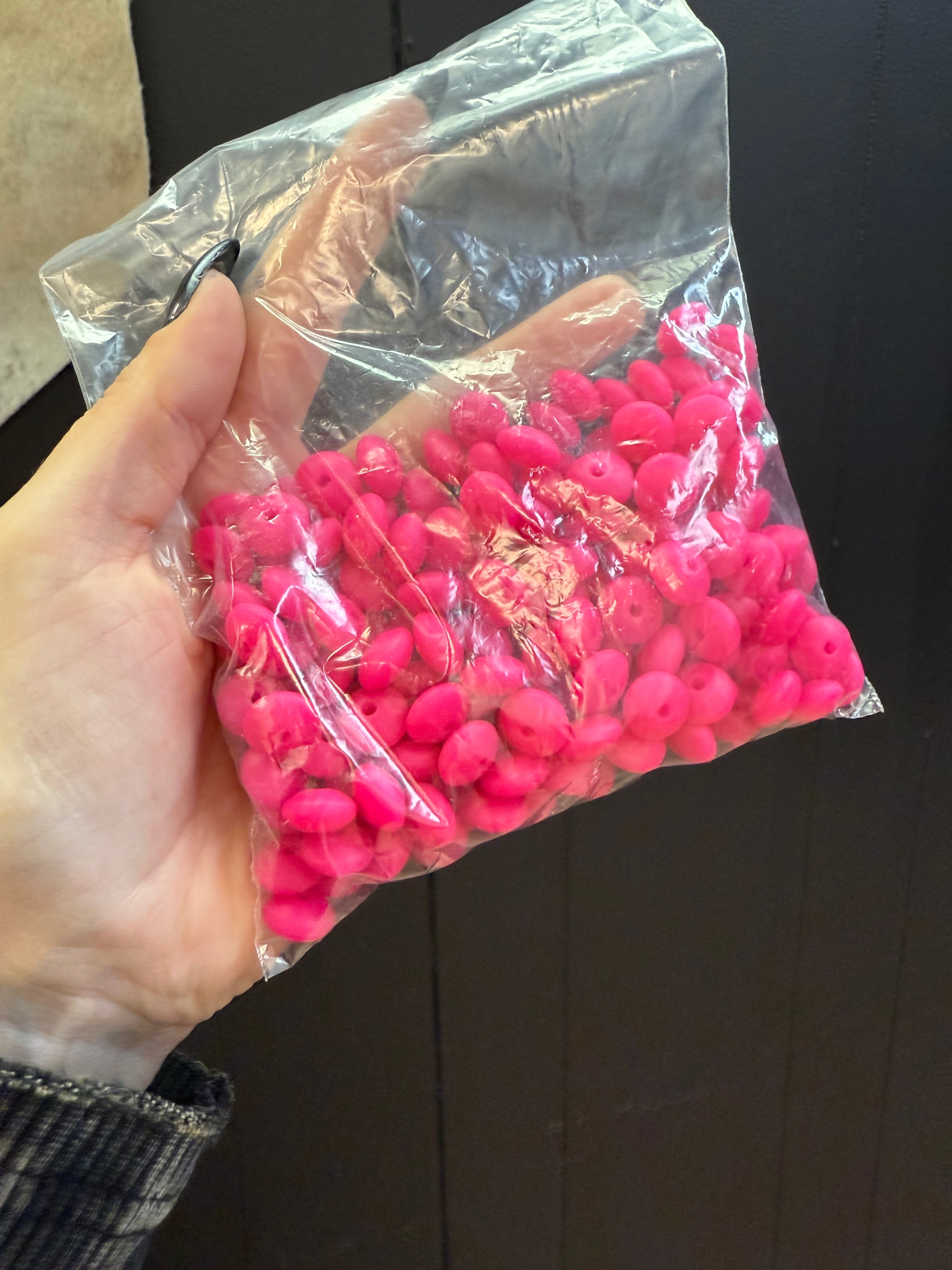 PACKS OF HOT PINK LENTIL