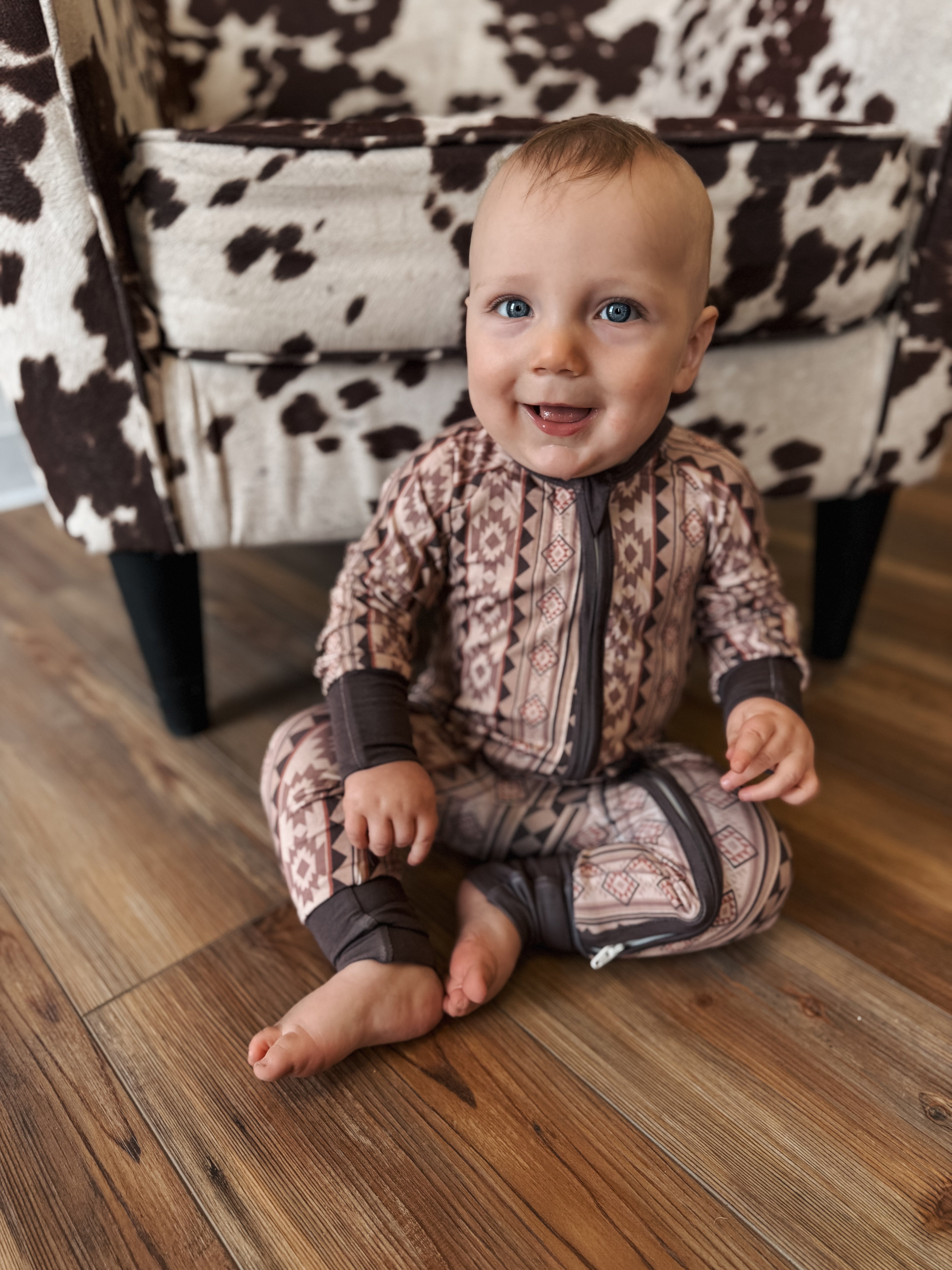 EXCLUSIVE DUSTY AZTEC BAMBOO ZIPPY