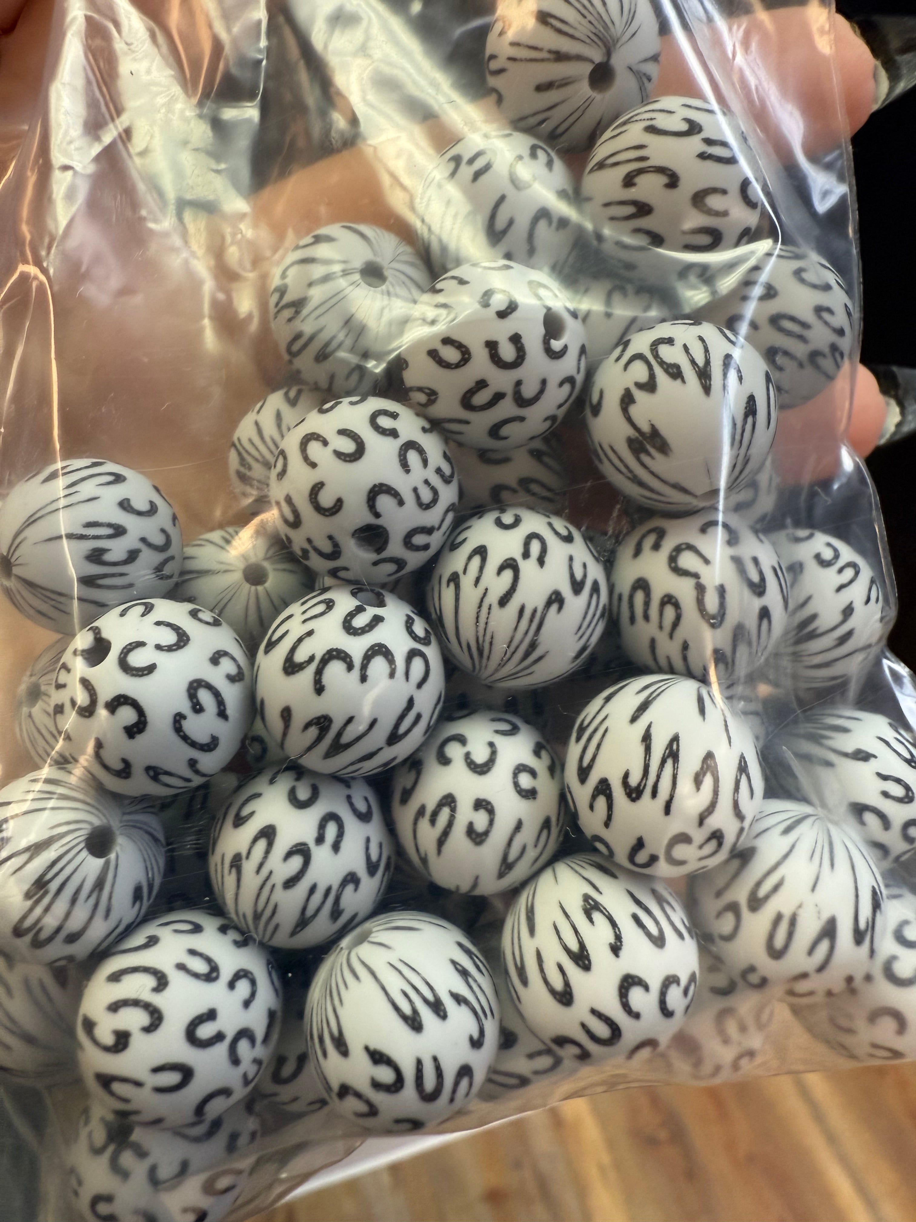 PACK OF 44 GRAY HORSESHOE