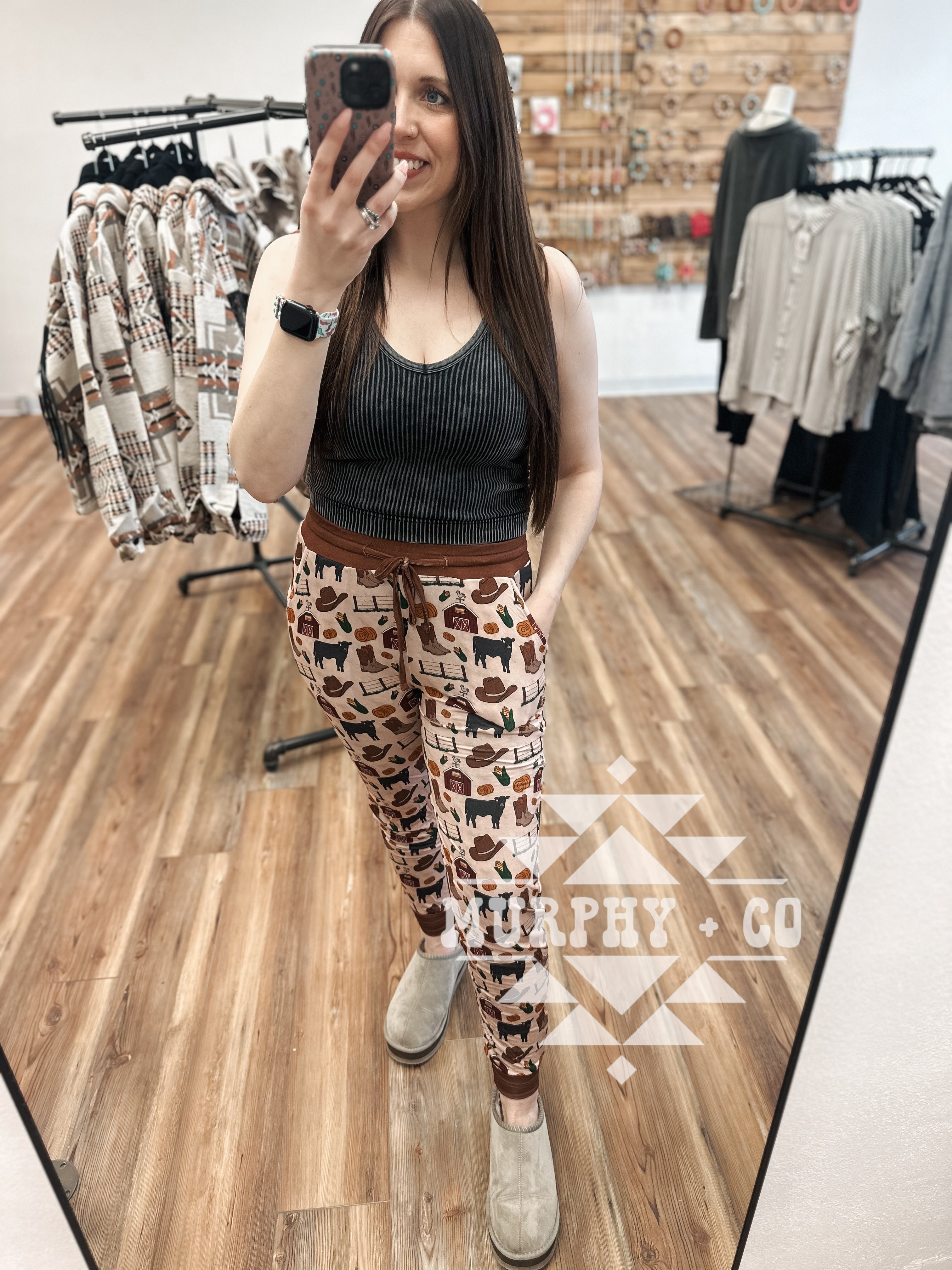 EXCLUSIVE BEEF RANCHIN’ BAMBOO ADULT JOGGERS