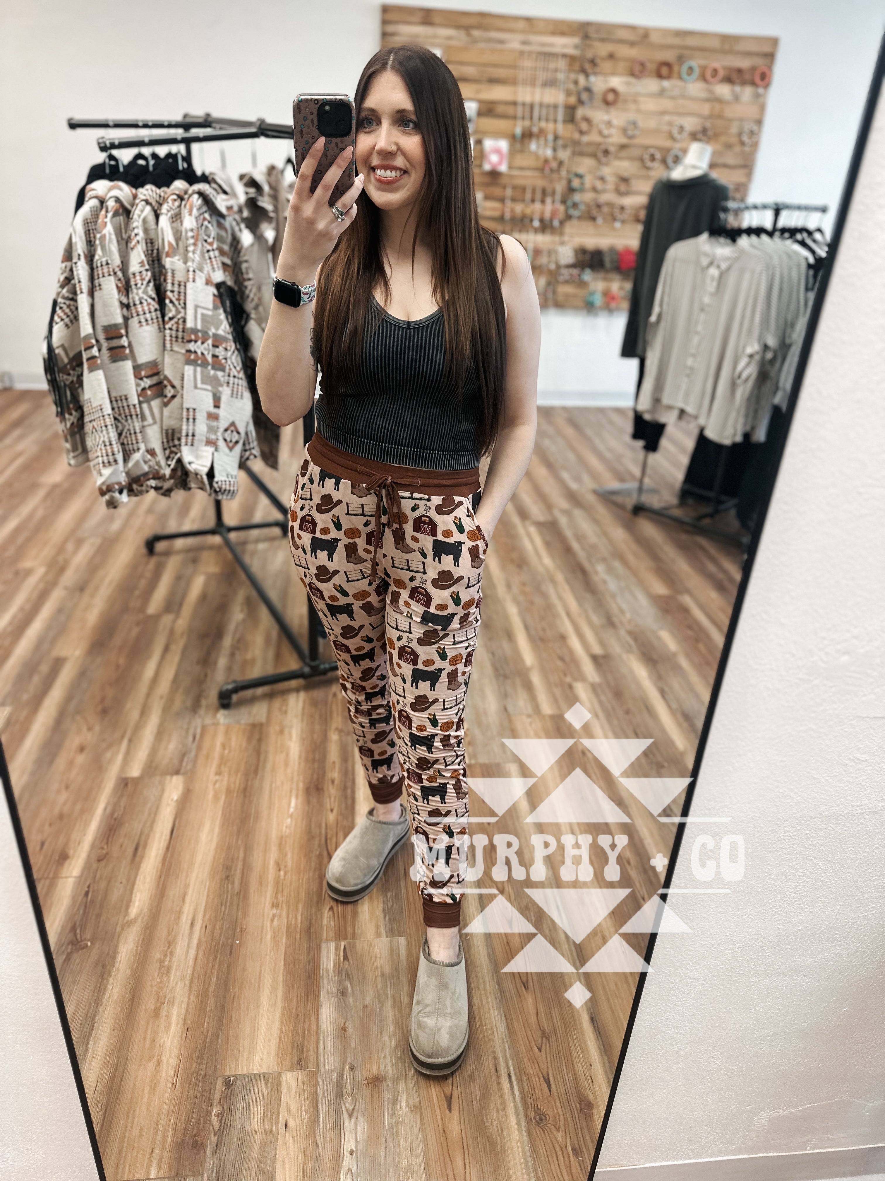 EXCLUSIVE BEEF RANCHIN’ BAMBOO ADULT JOGGERS