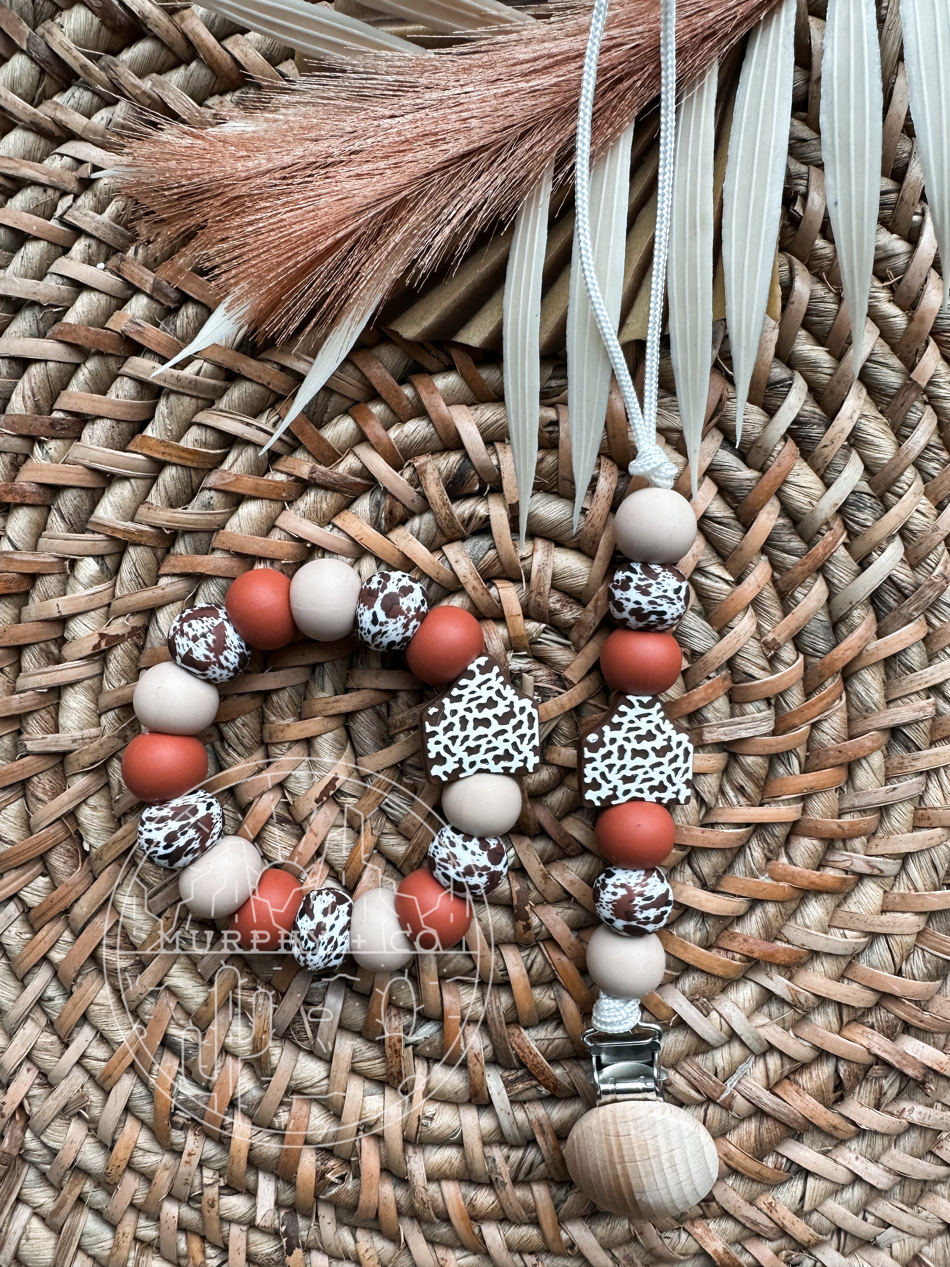 BROWN COW TAG TEETHING SET