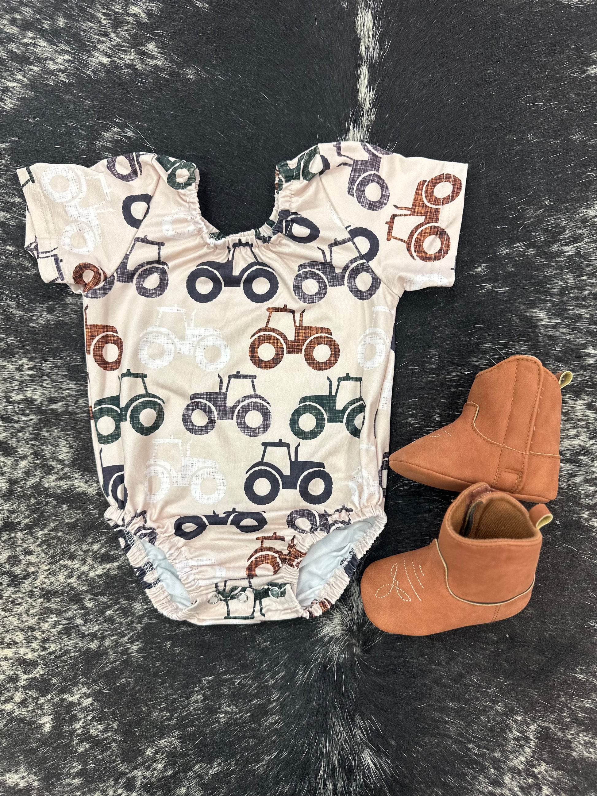 TRACTOR ONESIE