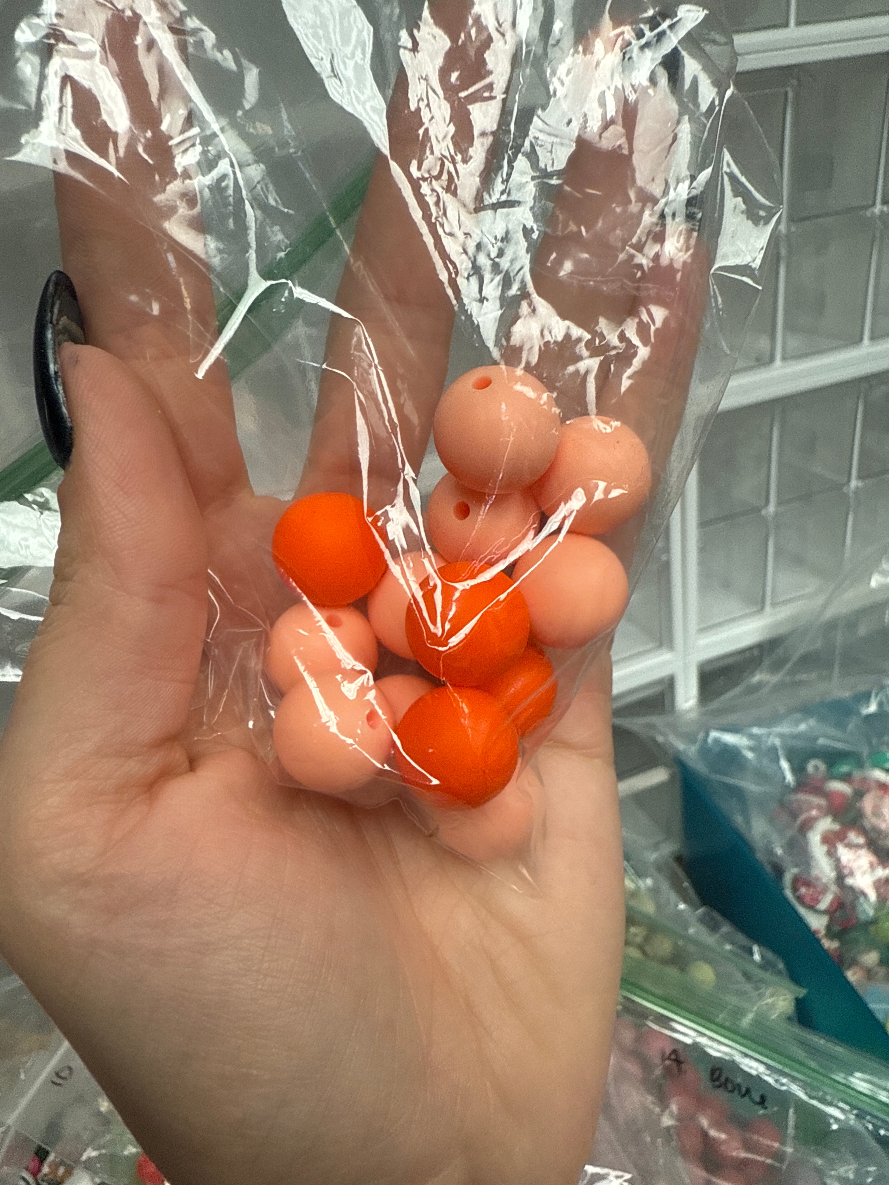 PACK OF 14 15MM ORANGE MIX