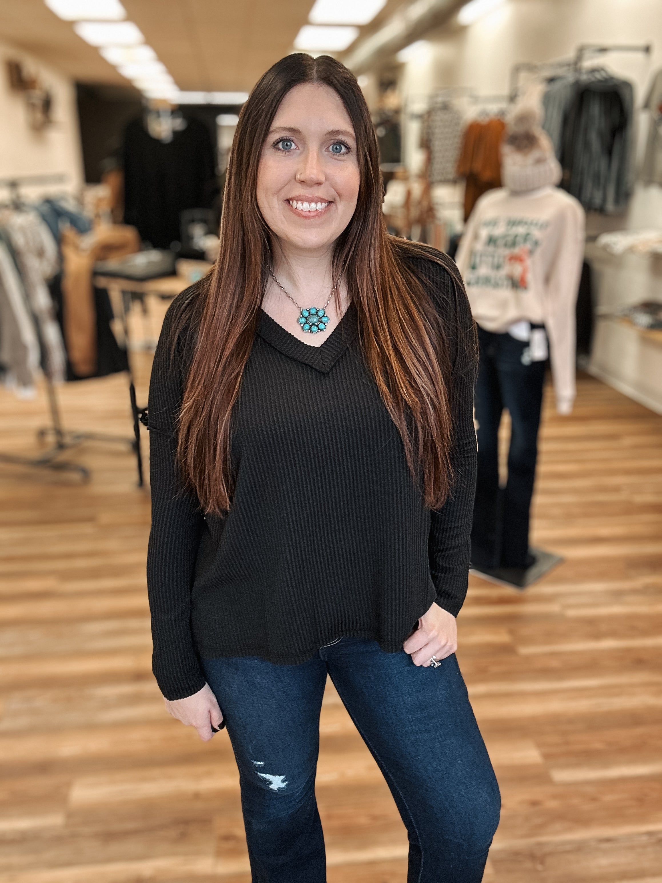 THE BONANZA TOP - BLACK