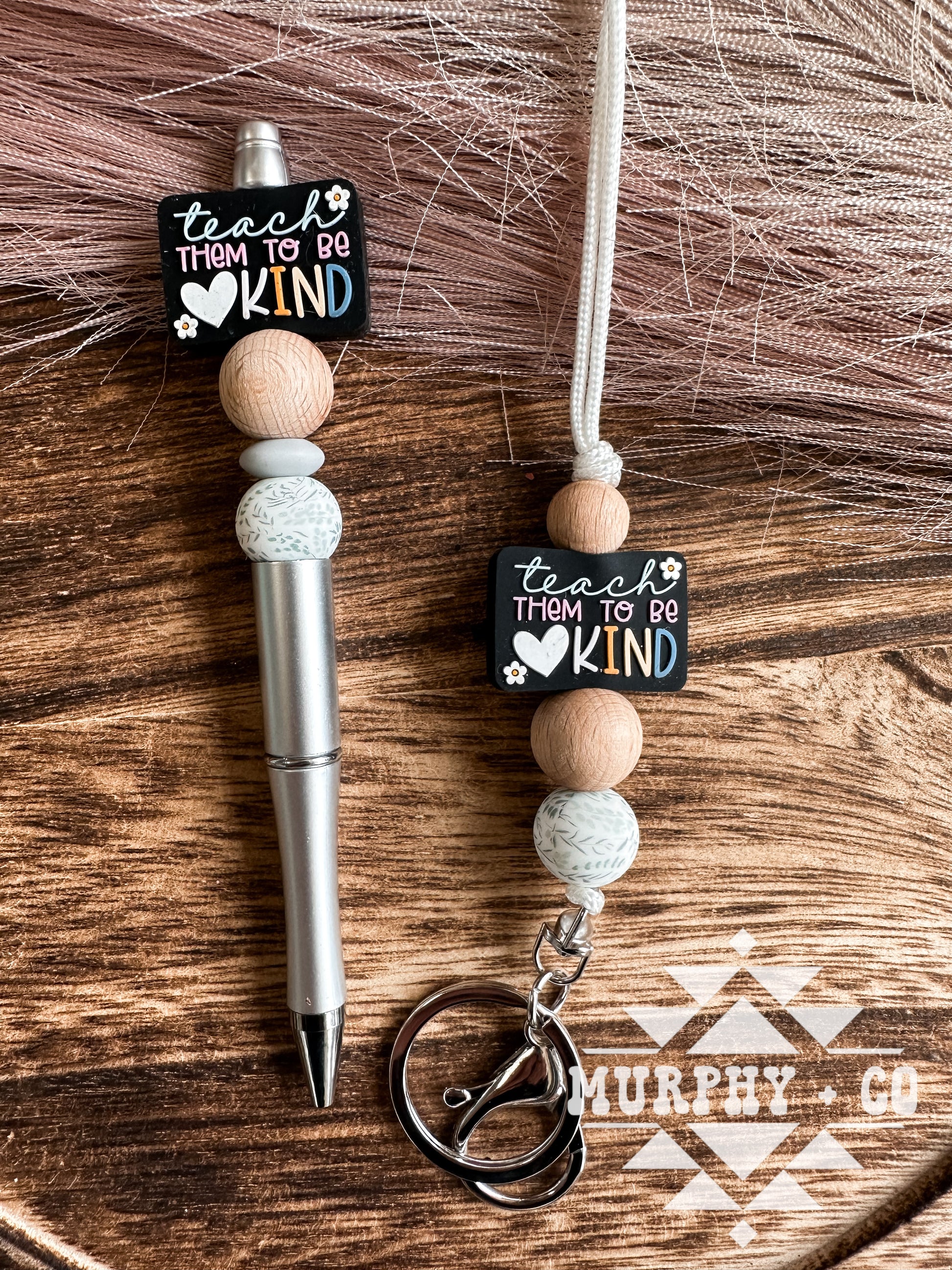 TEACH THEM TO BE KIND SILVER SET