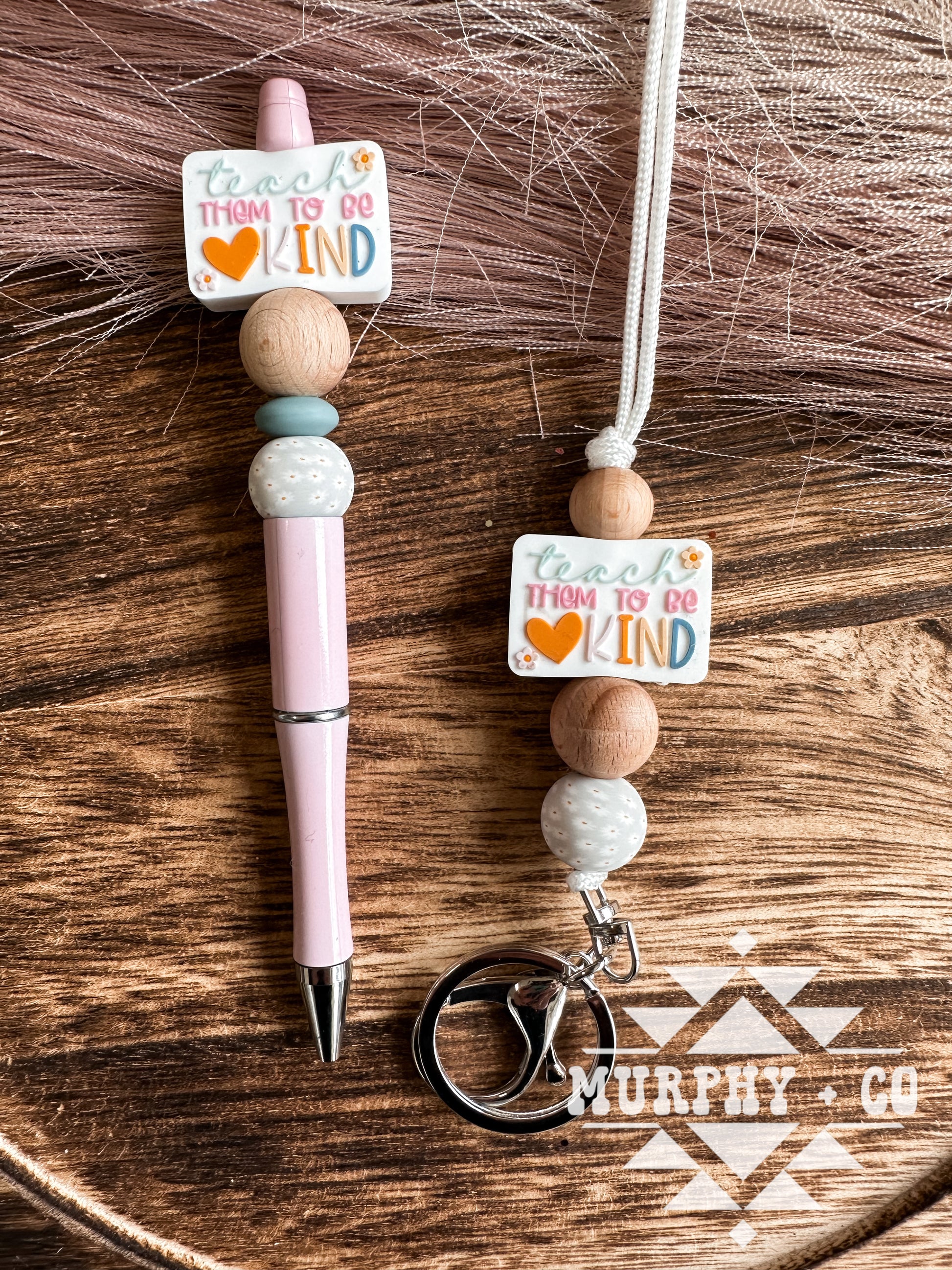 TEACH THEM TO BE KIND PINK SET