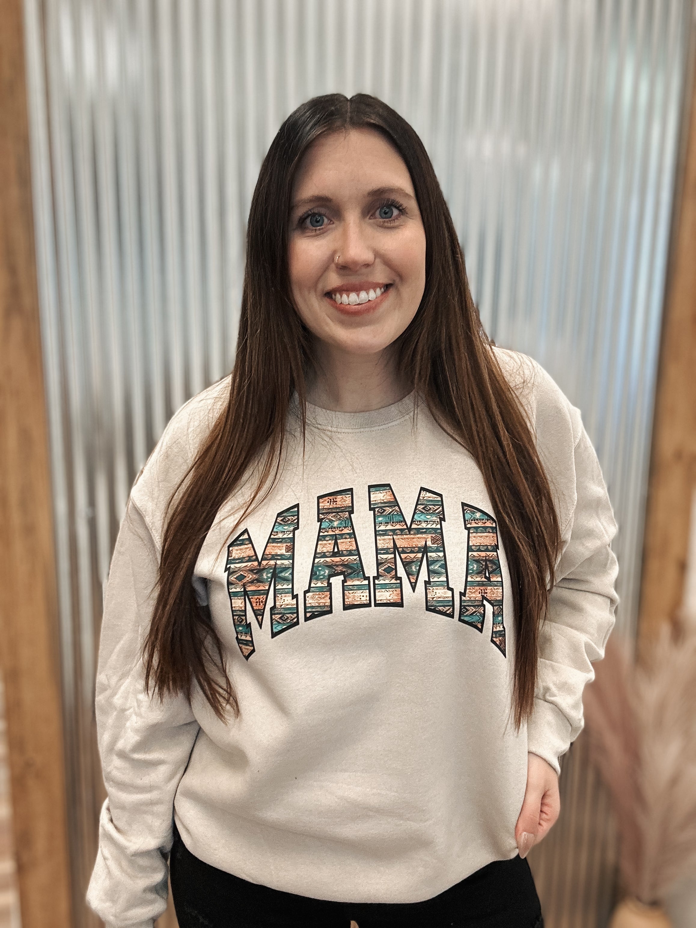 RAMBLIN’ AZTEC MAMA CREWNECK