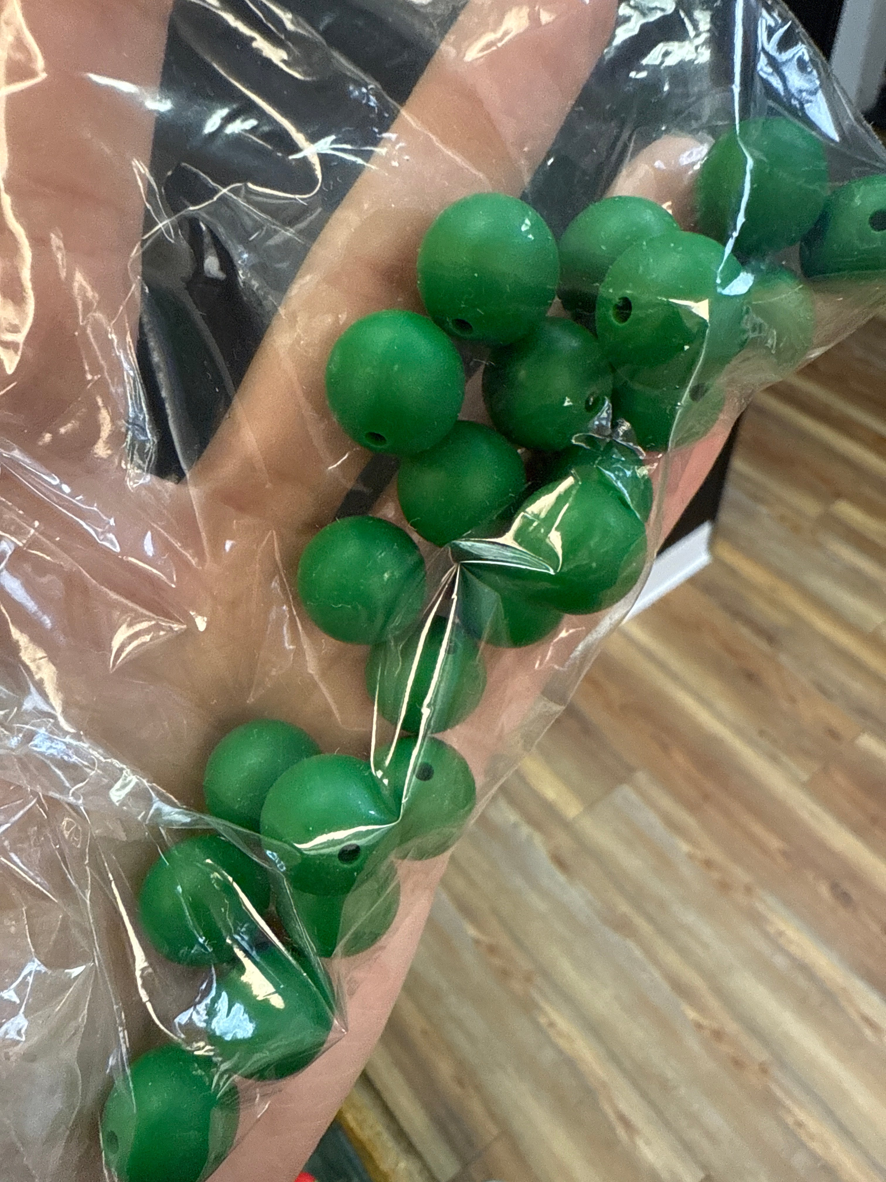 PACK OF 22 15MM GREEN