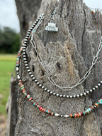 Silver Paperclip Choker