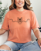 SEDONA HORSESHOE SHIRT OR SWEATSHIRT