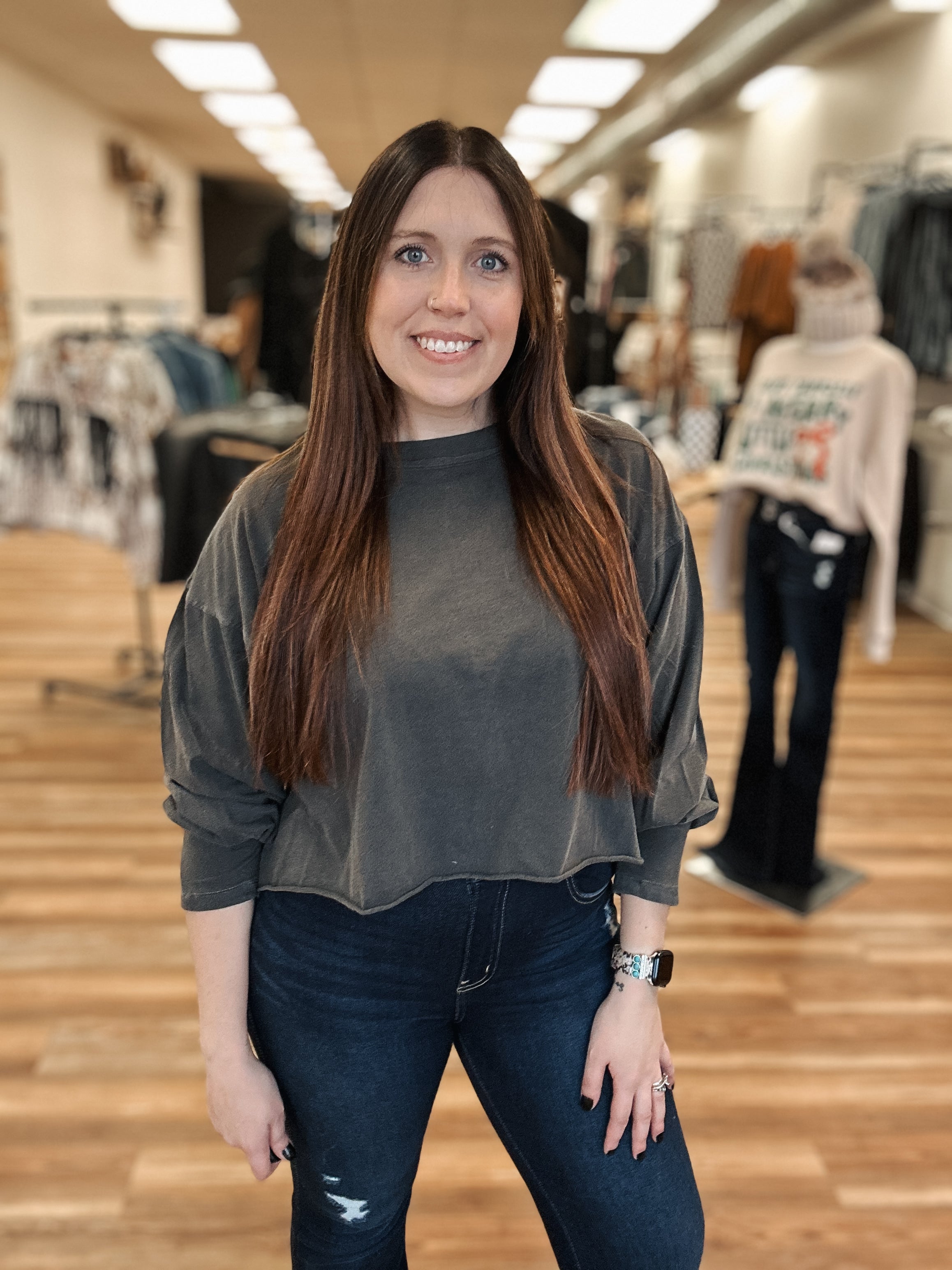 THE NOMAD TOP - BLACK