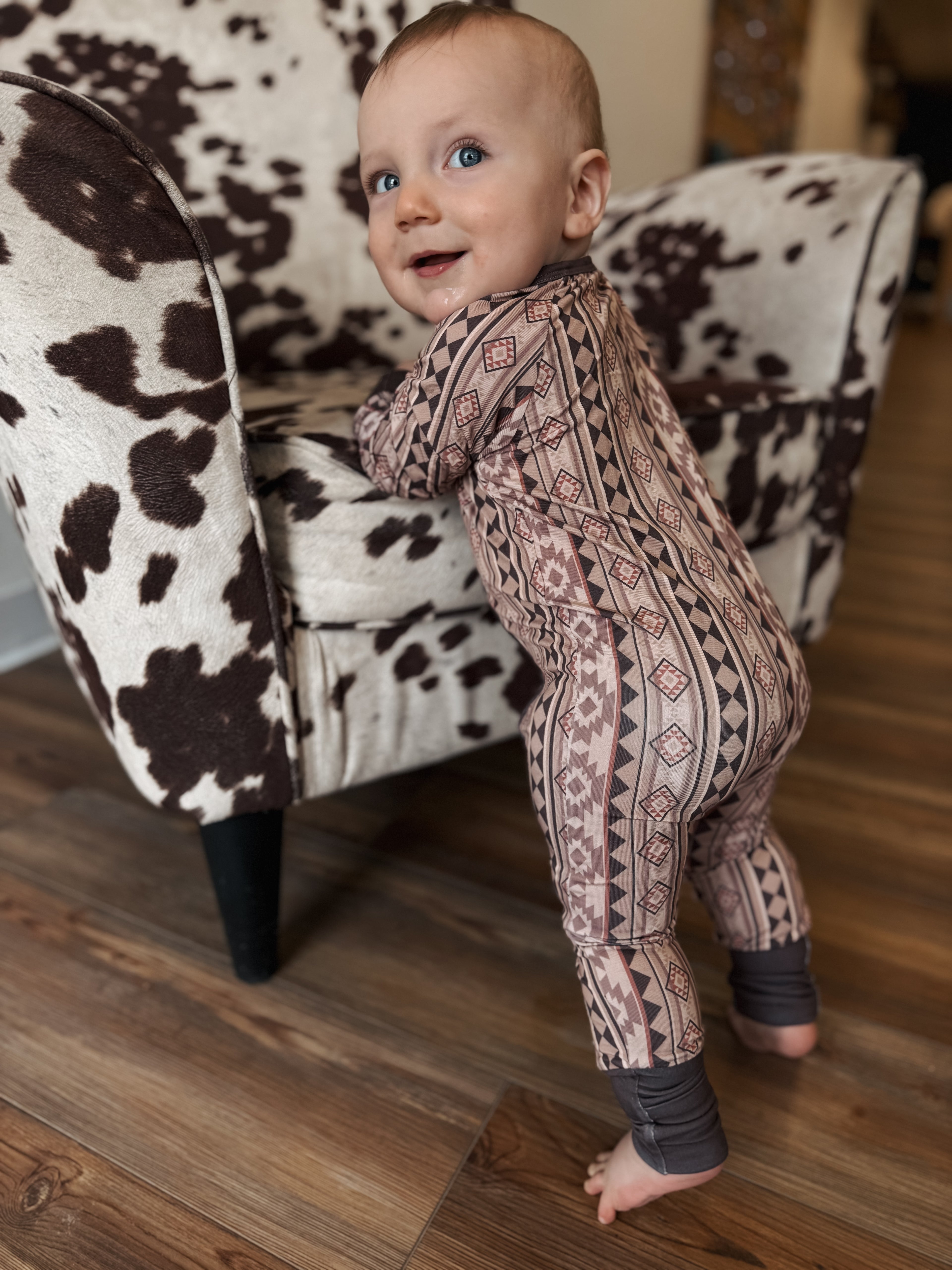 EXCLUSIVE DUSTY AZTEC BAMBOO ZIPPY