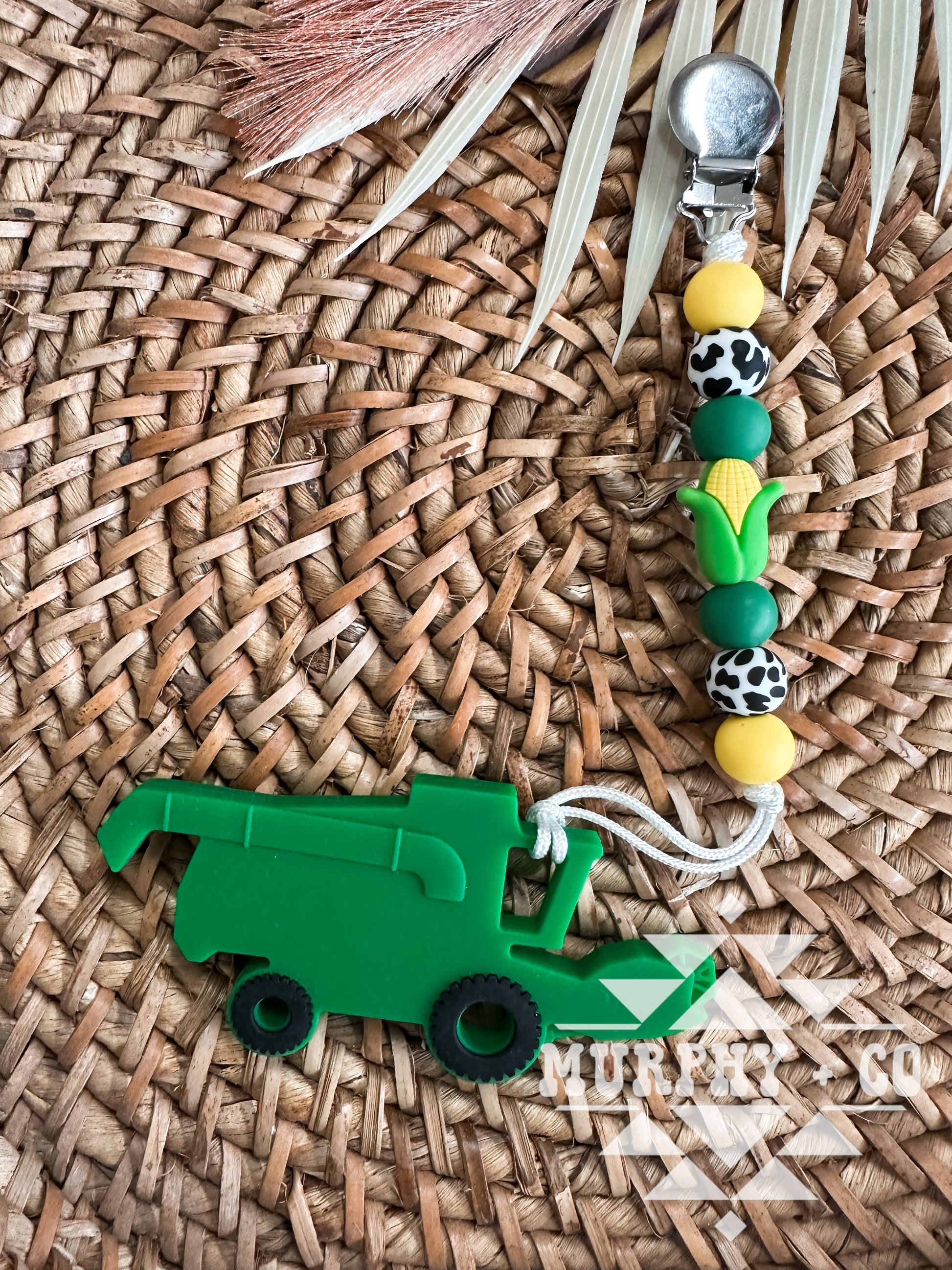 GREEN COMBINE TEETHER SET