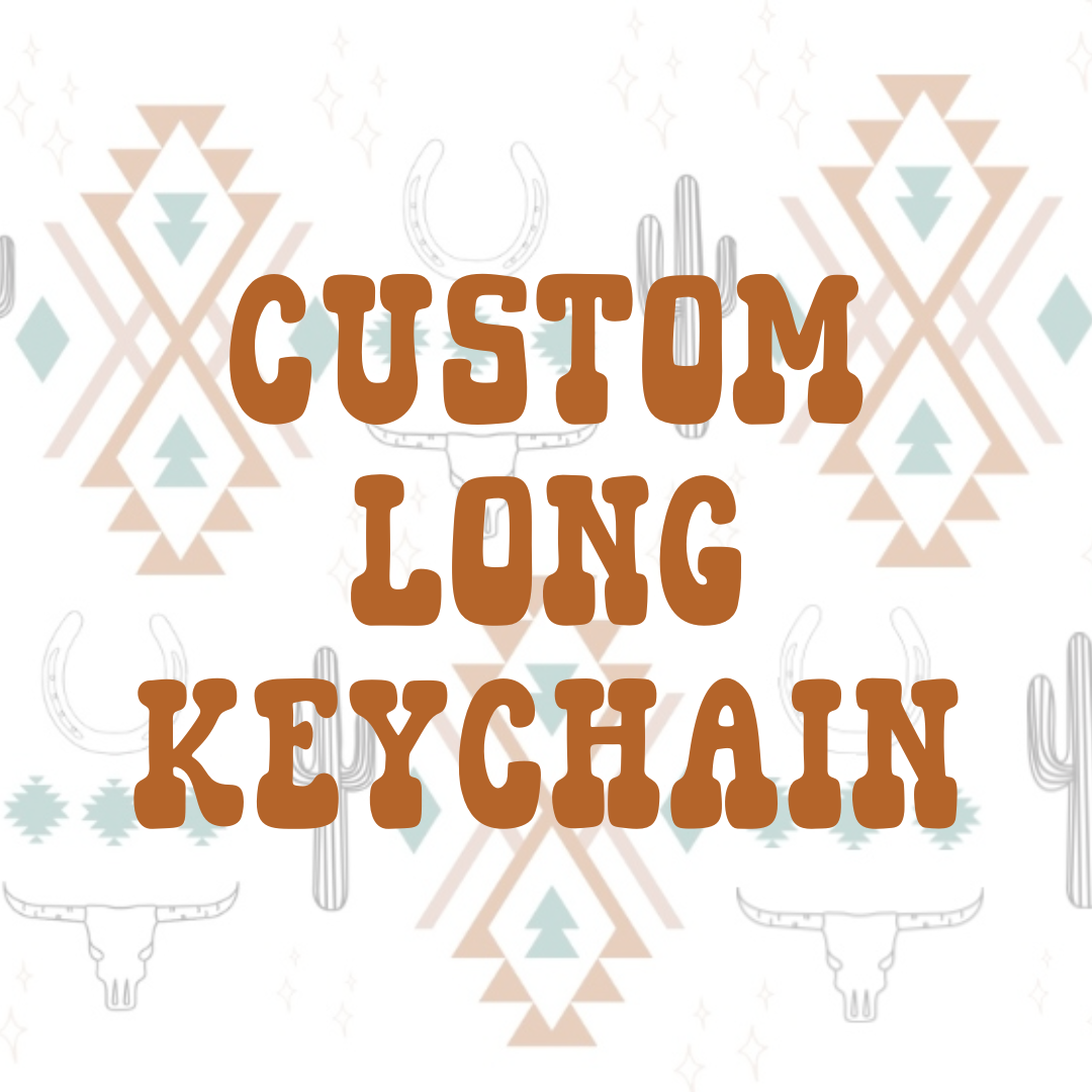CUSTOM LONG KEYCHAIN
