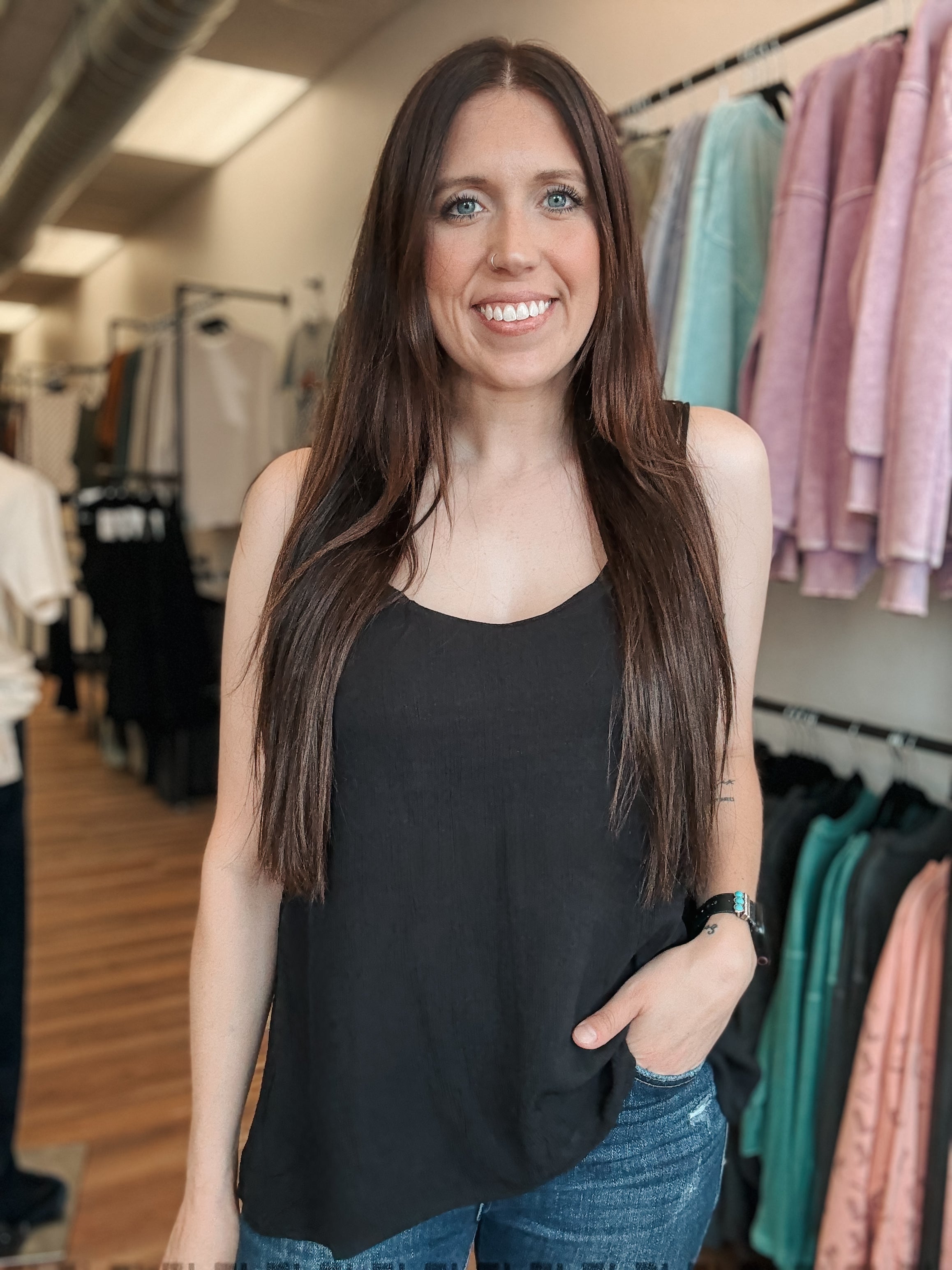 THE CLASSIC TANK - BLACK