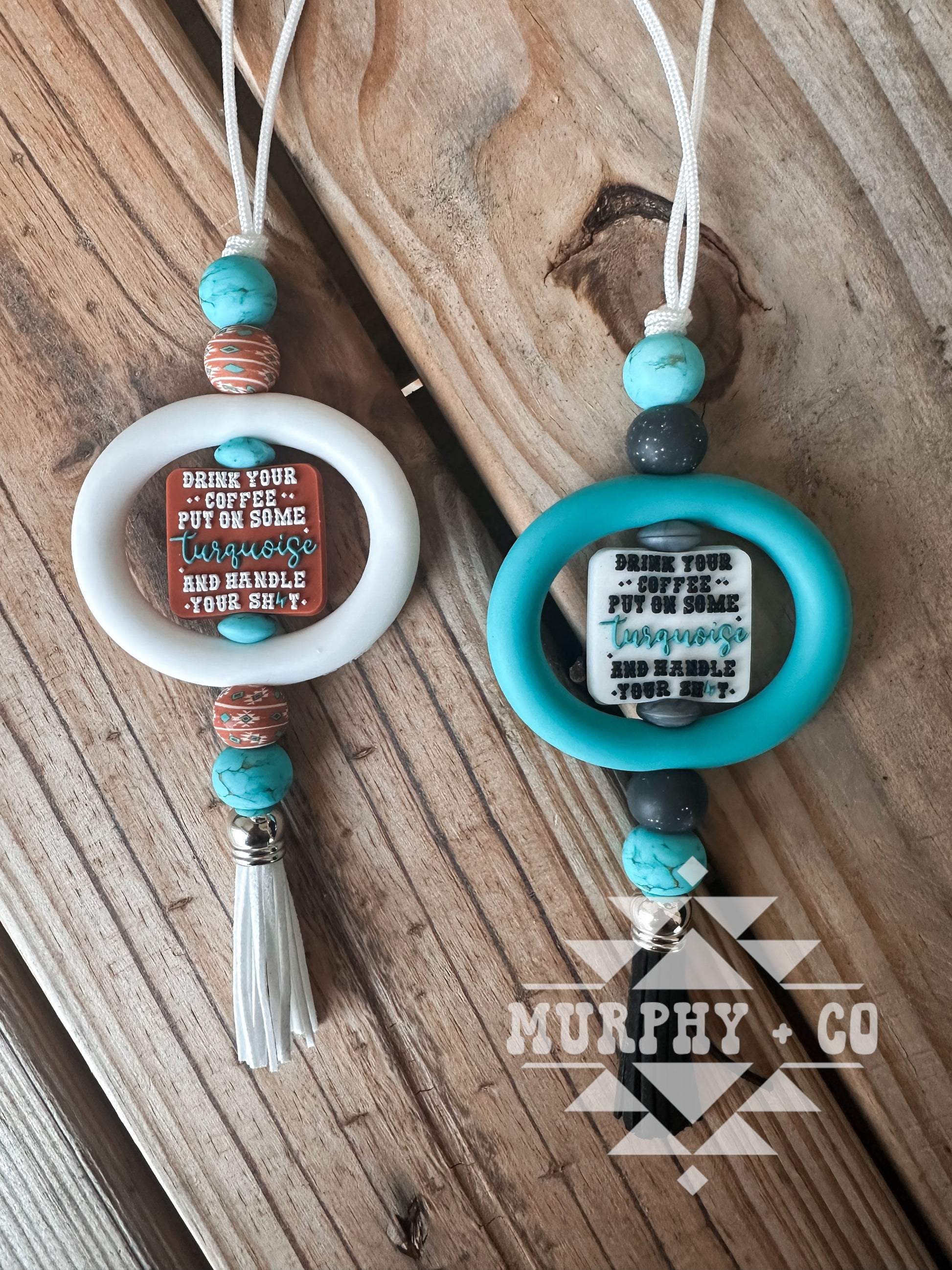 PUT YOUR TURQUOISE ON CAR CHARM