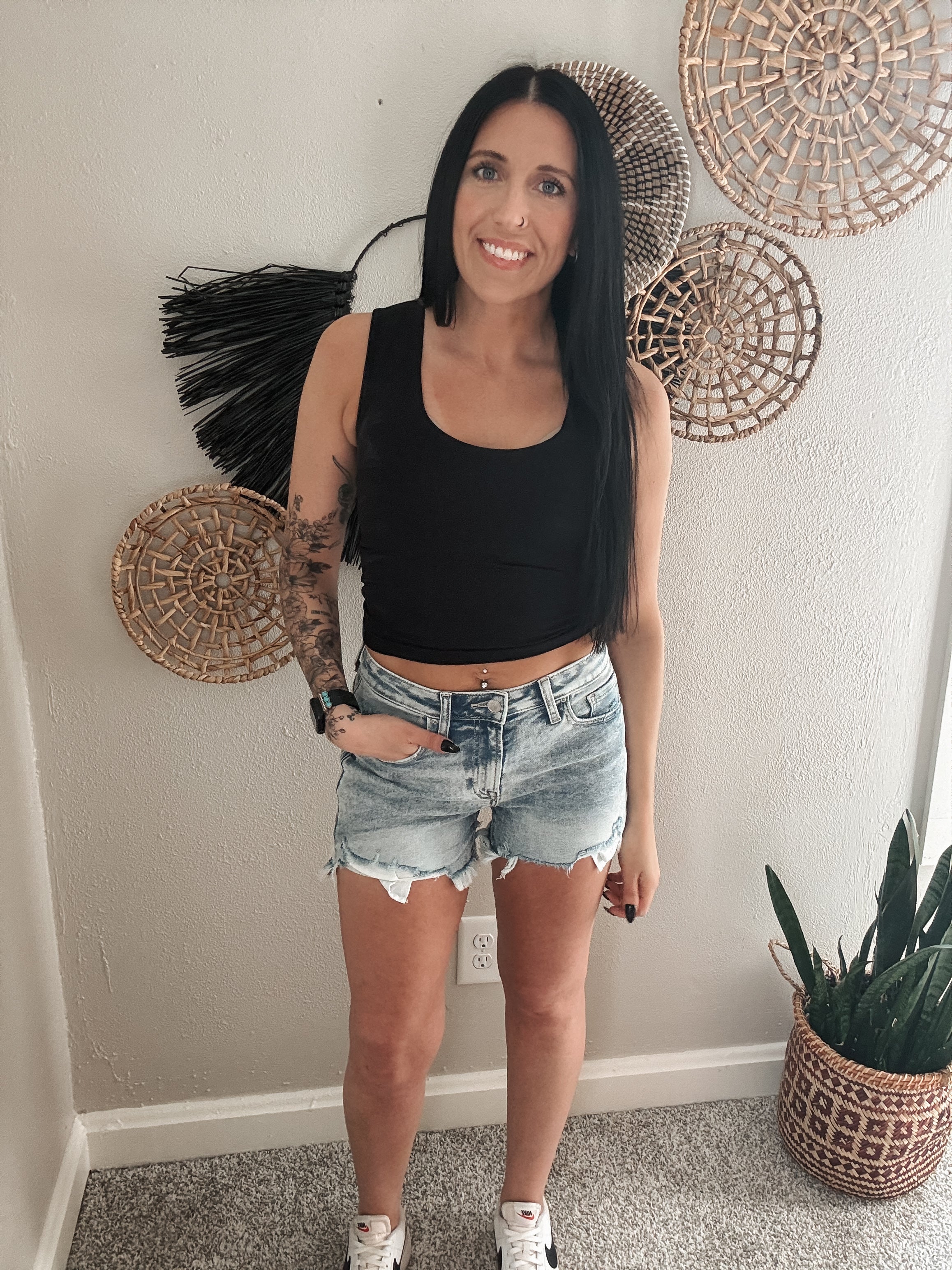 THE STEVIE DENIM SHORTS