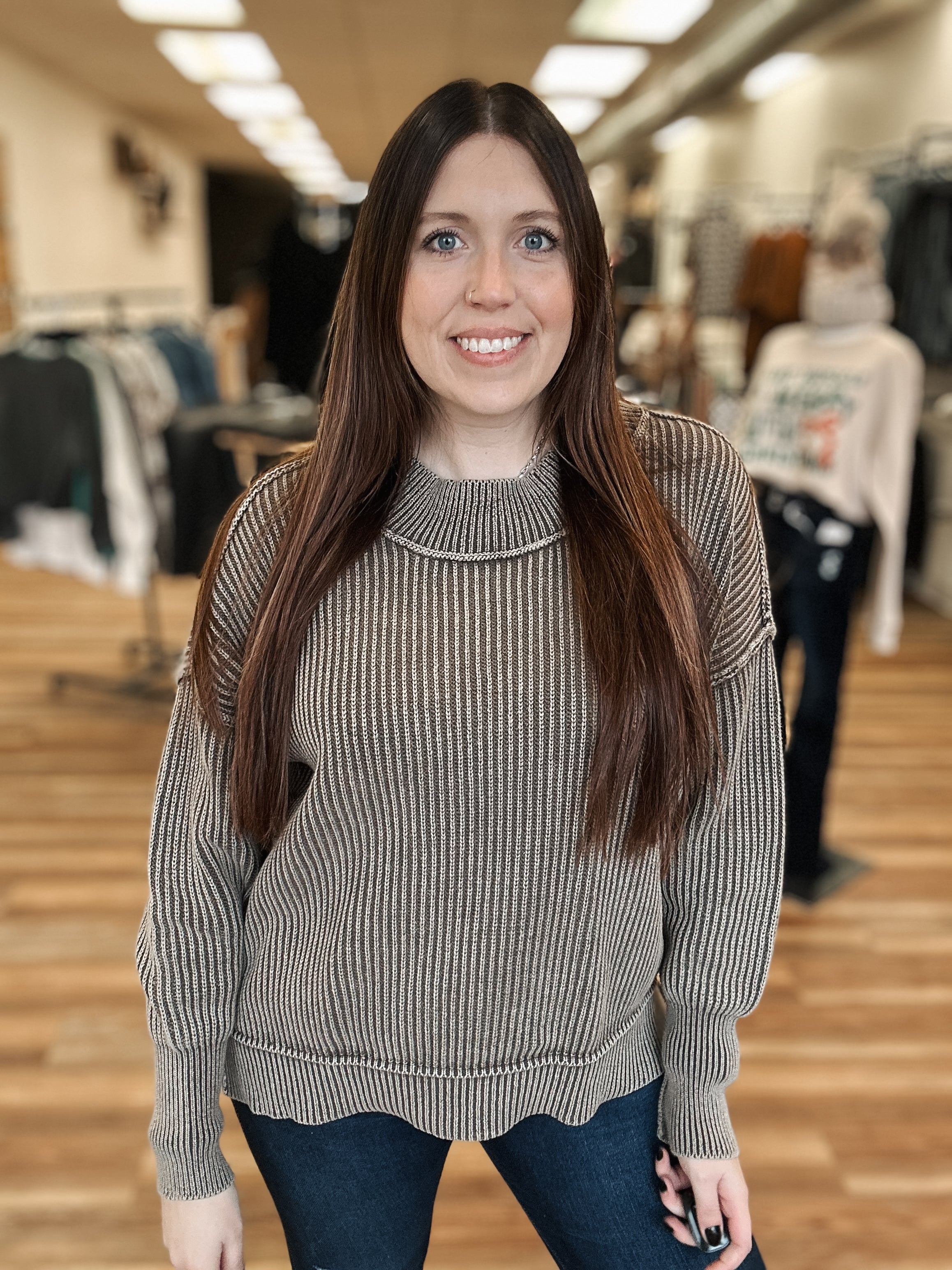 THE APPALACHIAN SWEATER - MOCHA