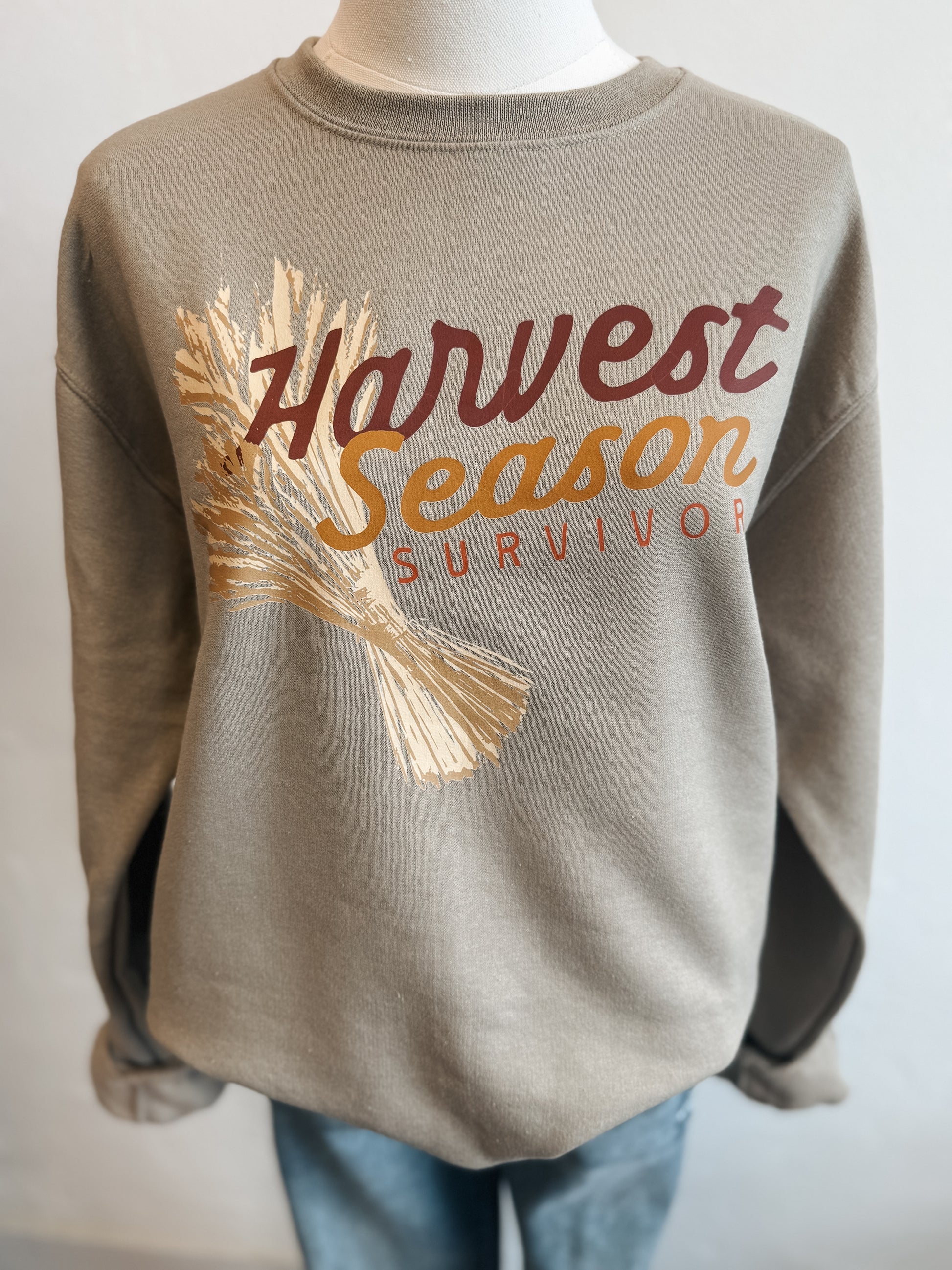 HARVEST SEASON SURVIVOR CREWNECK