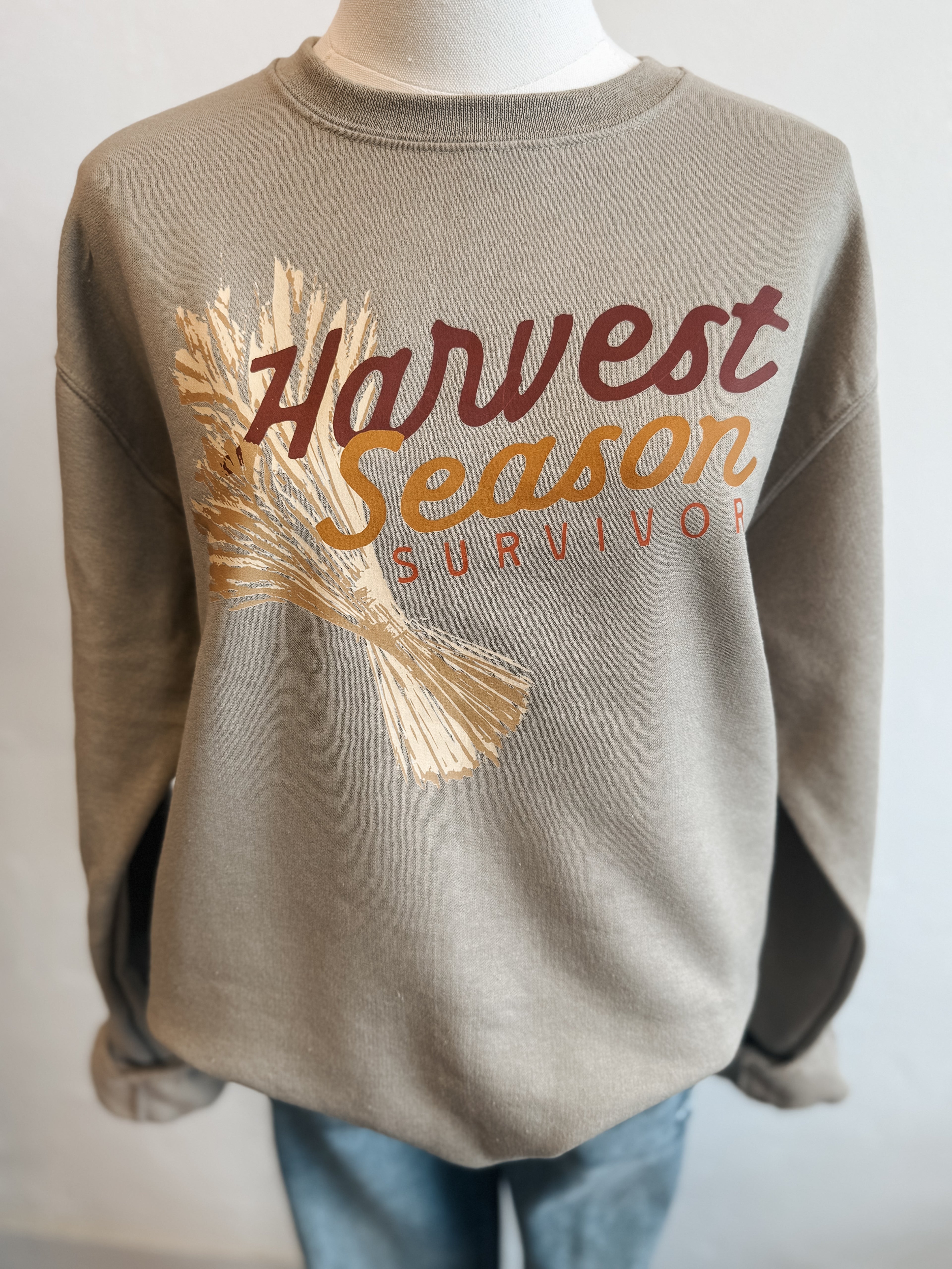 HARVEST SEASON SURVIVOR CREWNECK