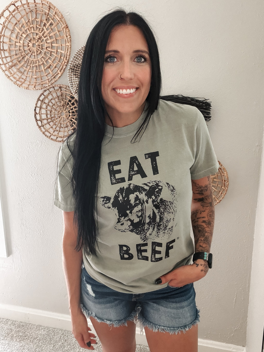 EAT BEEF TEE