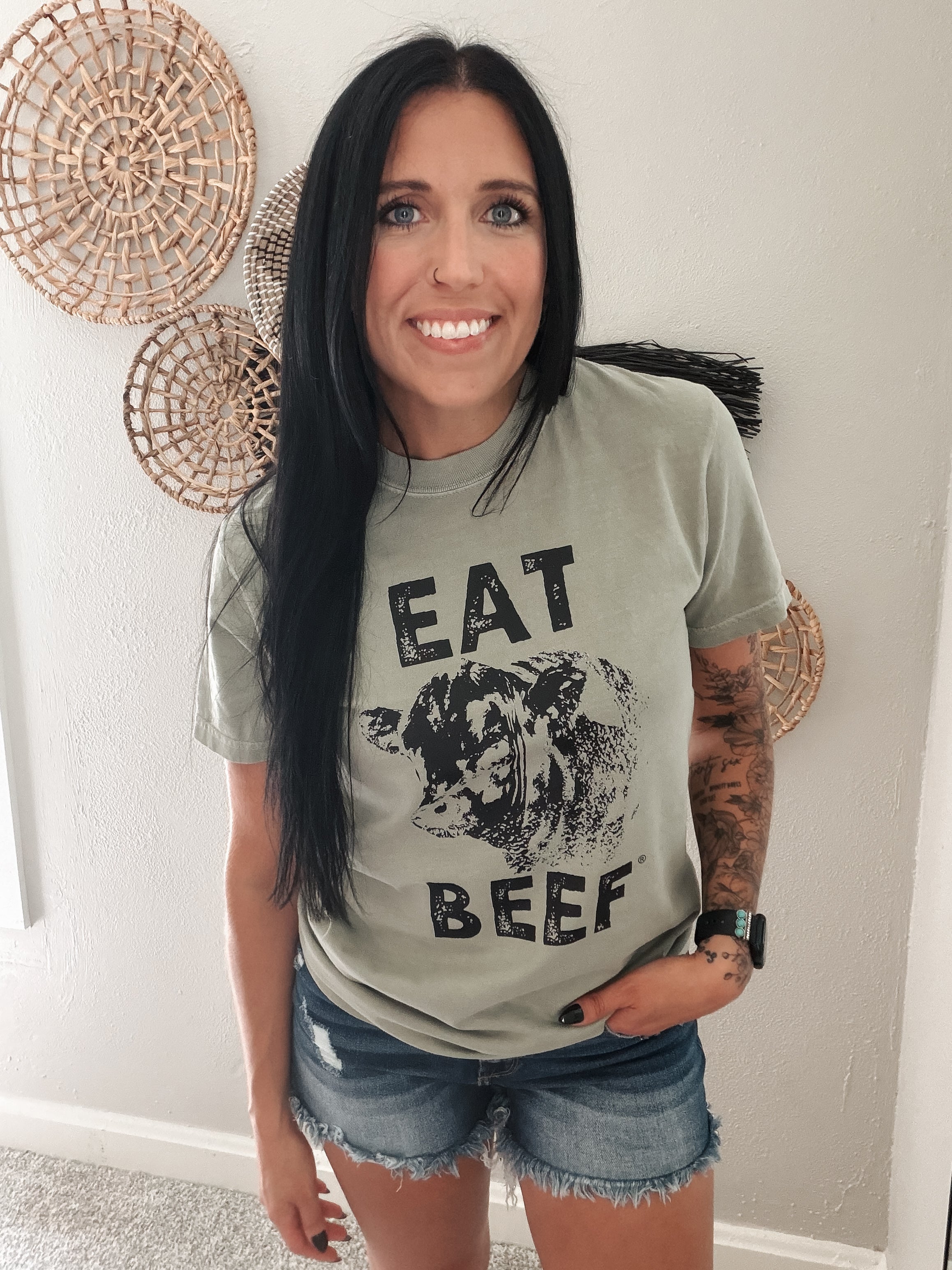 EAT BEEF TEE