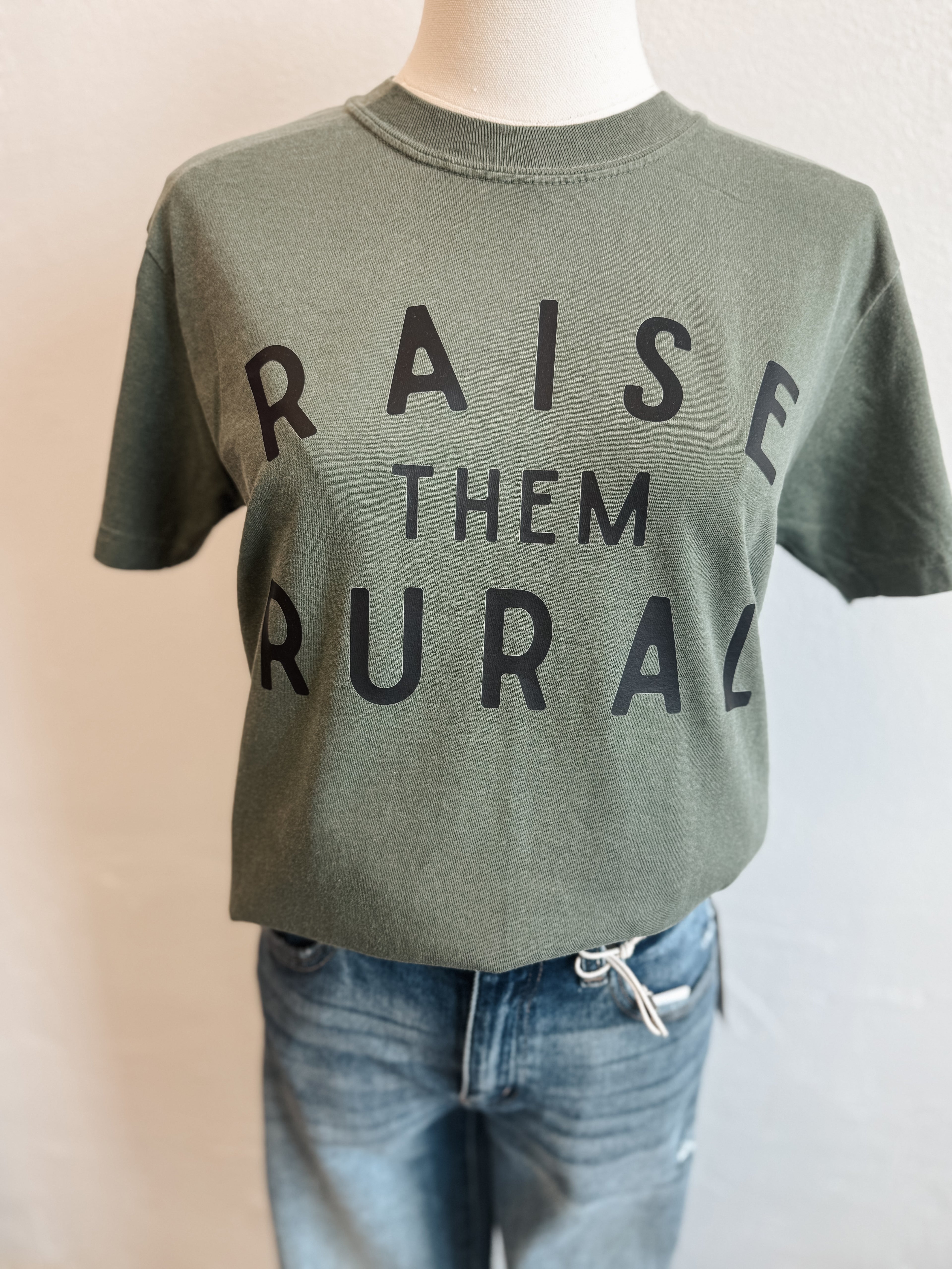 RAISE THEM RURAL GRAPHIC TEE