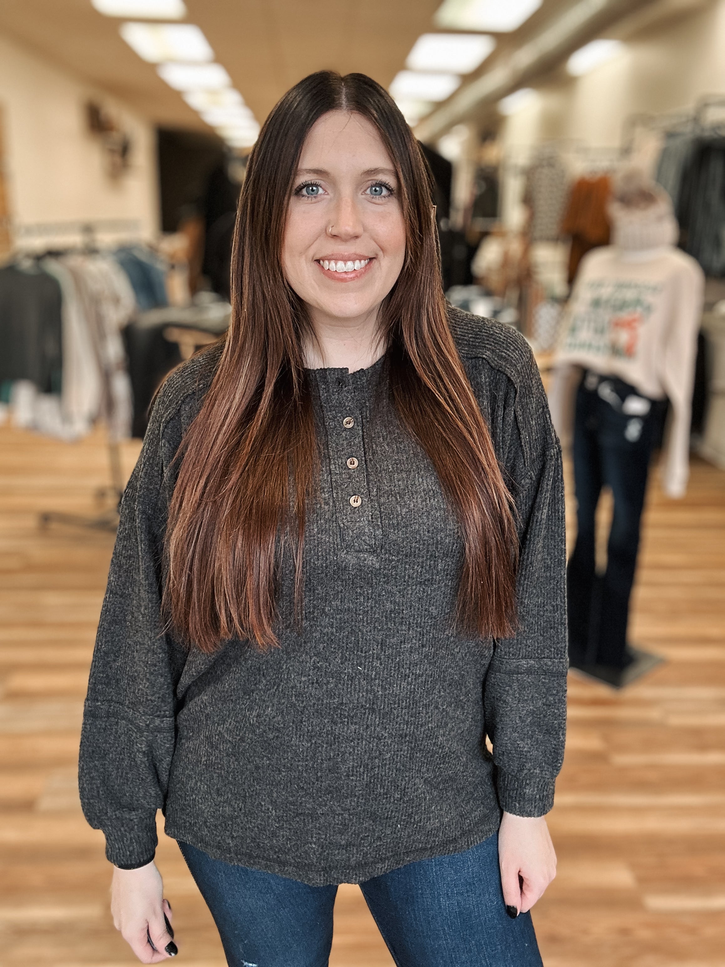 THE RANCHERO TOP - BLACK