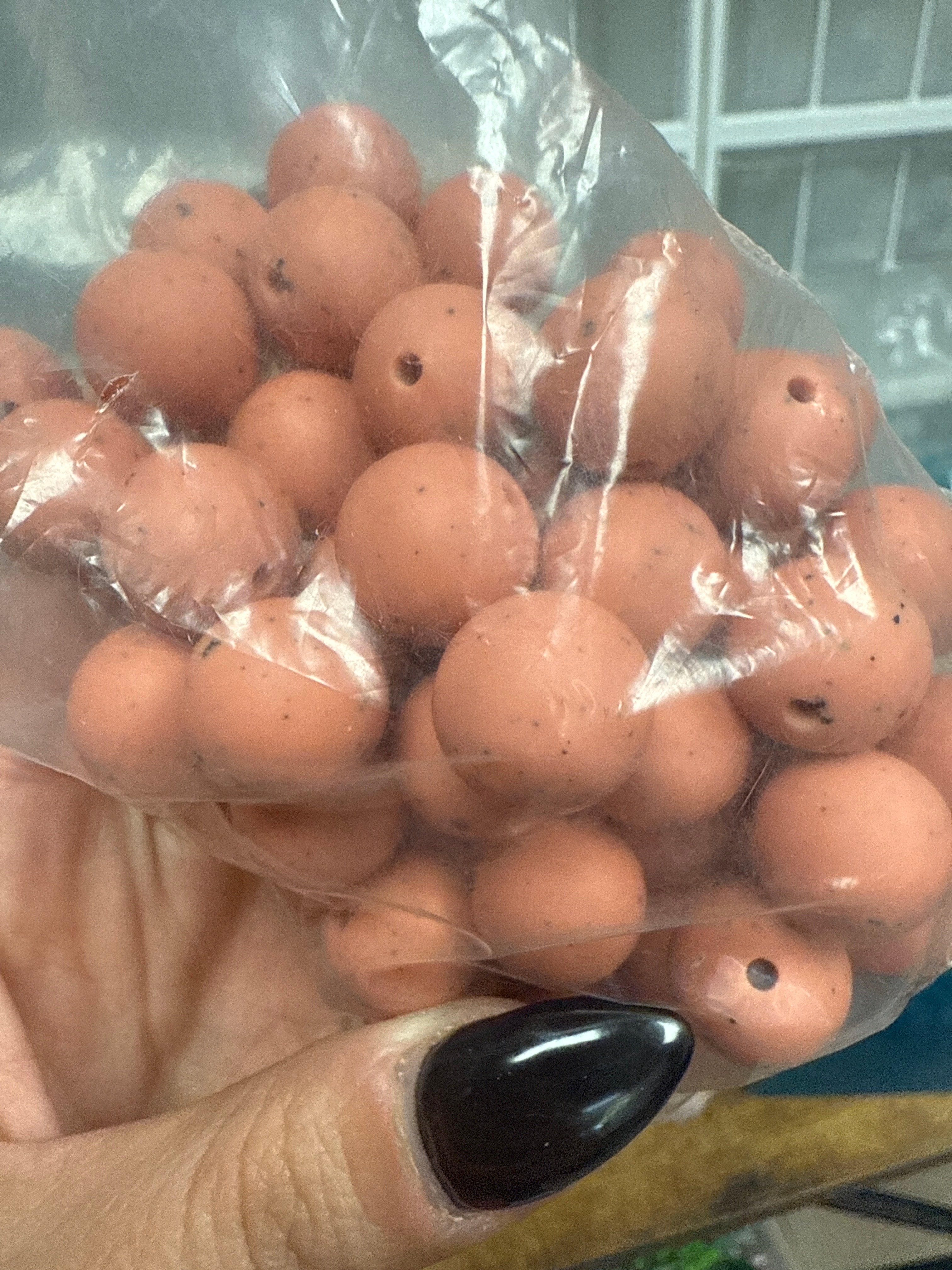 PACKS OF 15MM APRICOT SPECKLE MIX