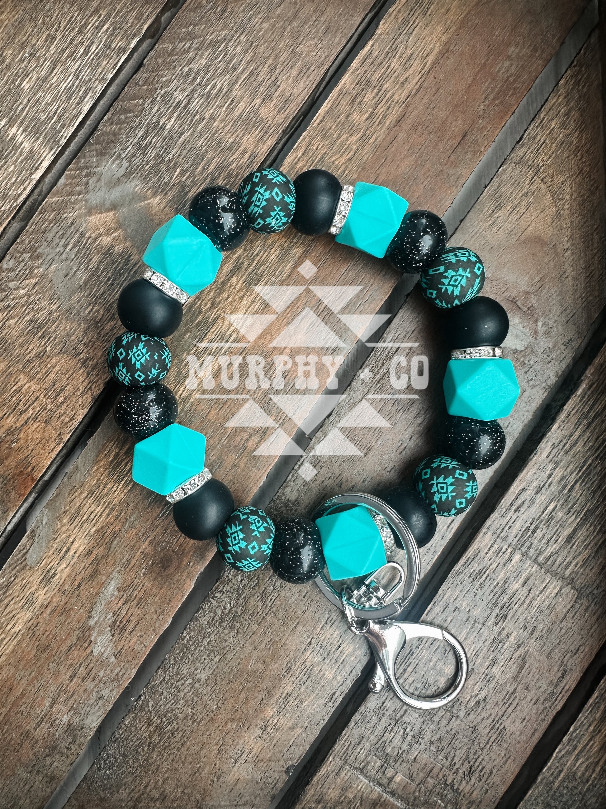TURQUOISE AZTEC WRISTLET
