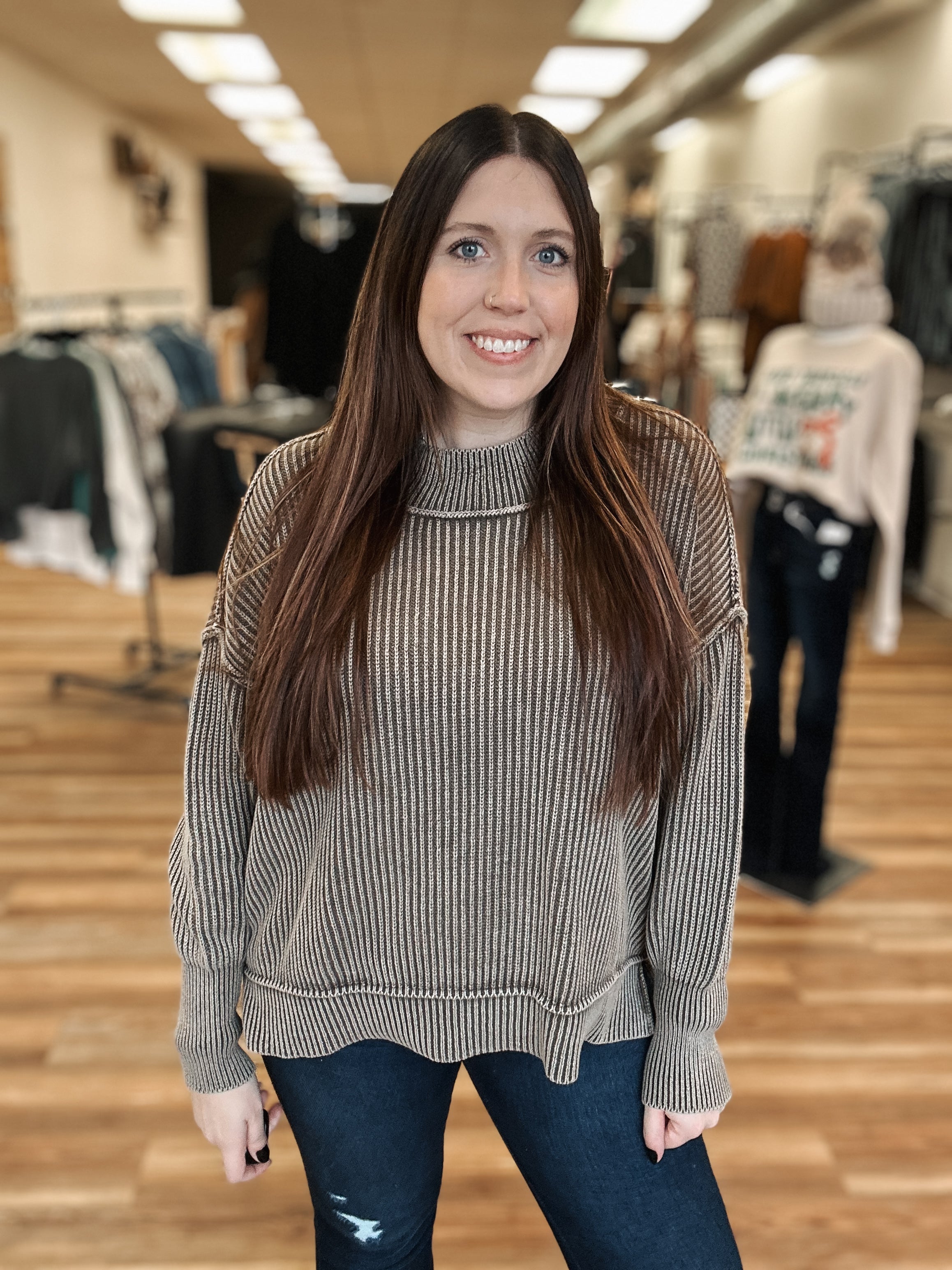 THE APPALACHIAN SWEATER - MOCHA