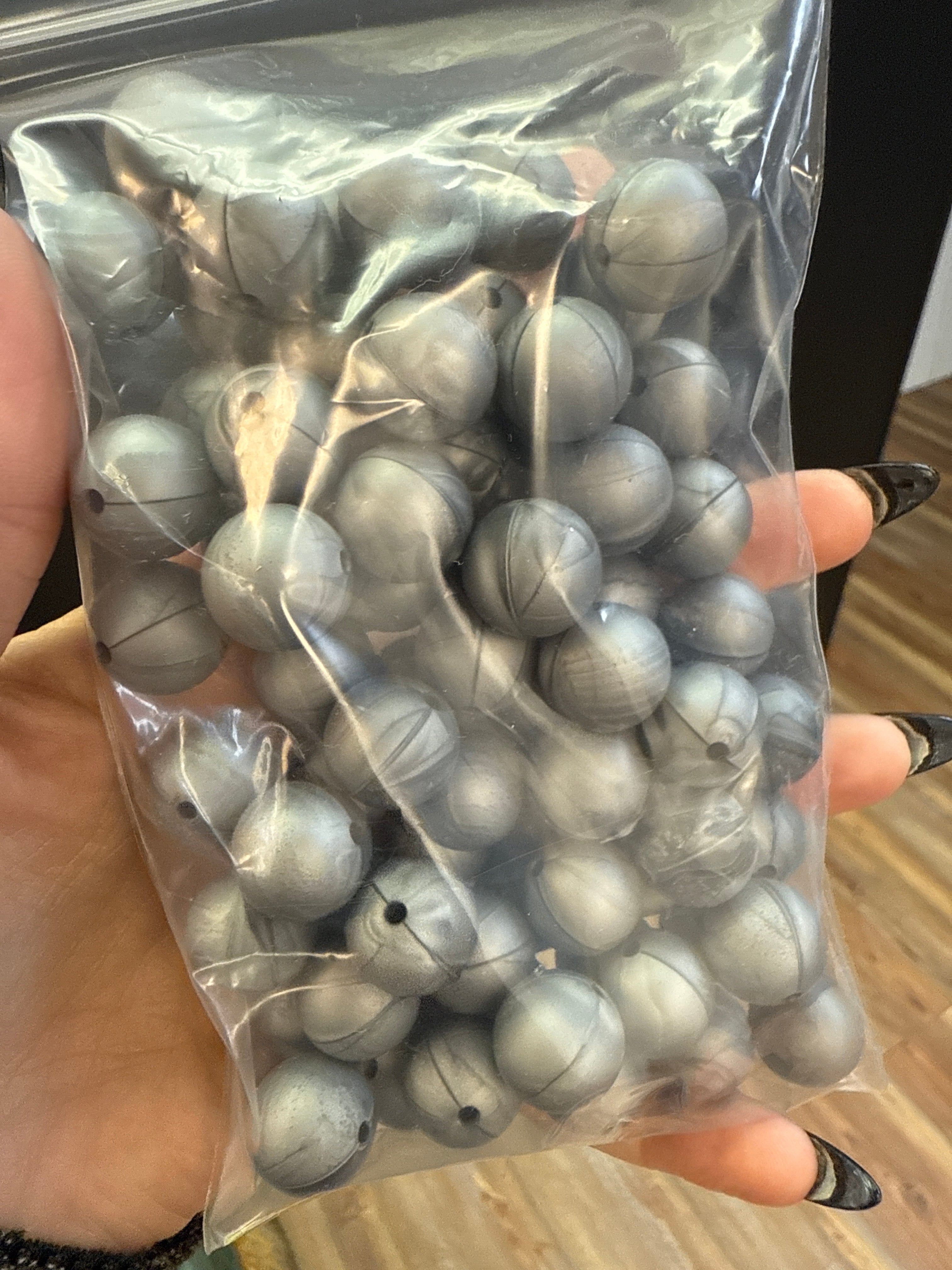 PACKS OF 15MM SILVER