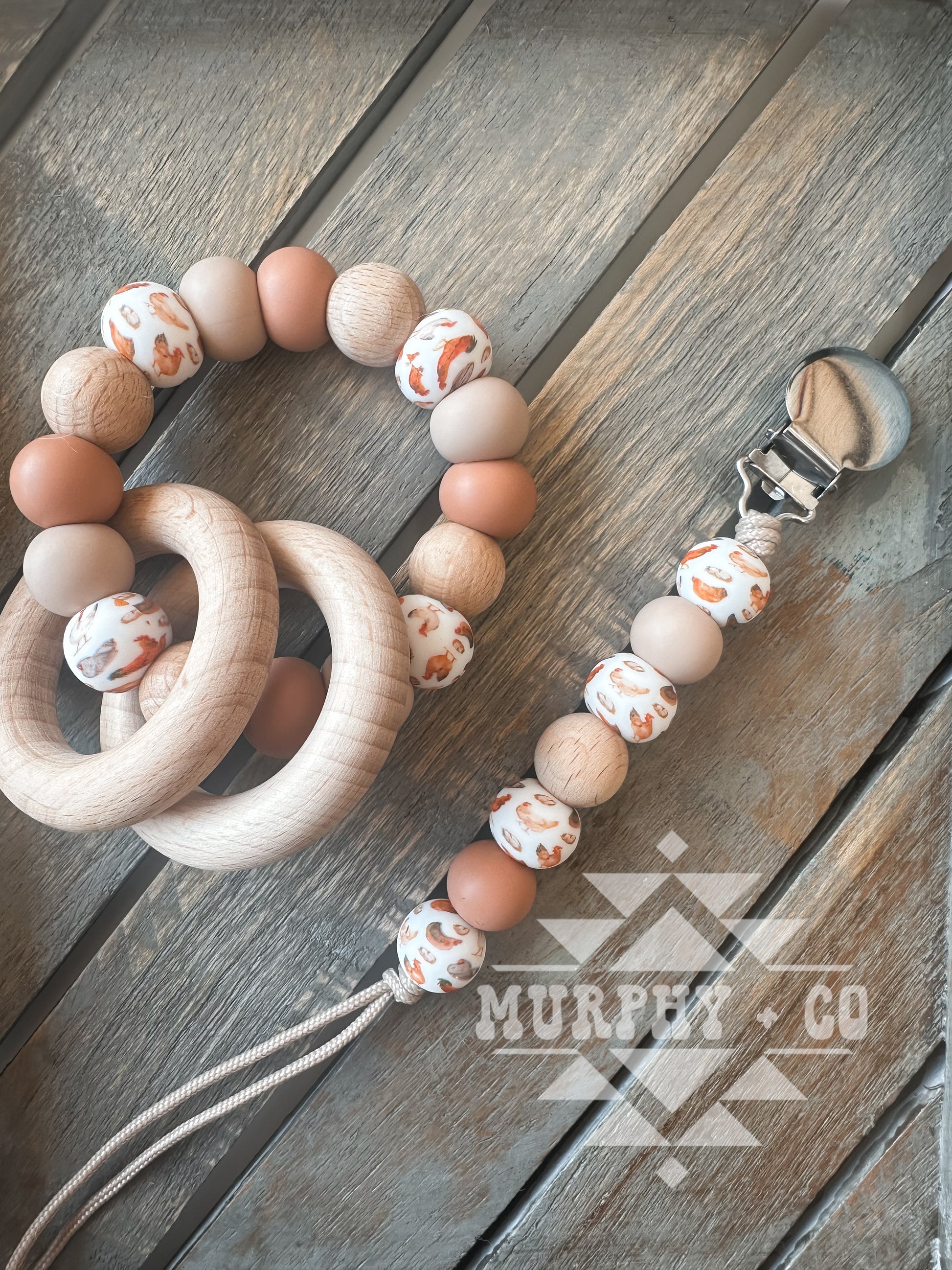 CHICKENS TEETHING SET