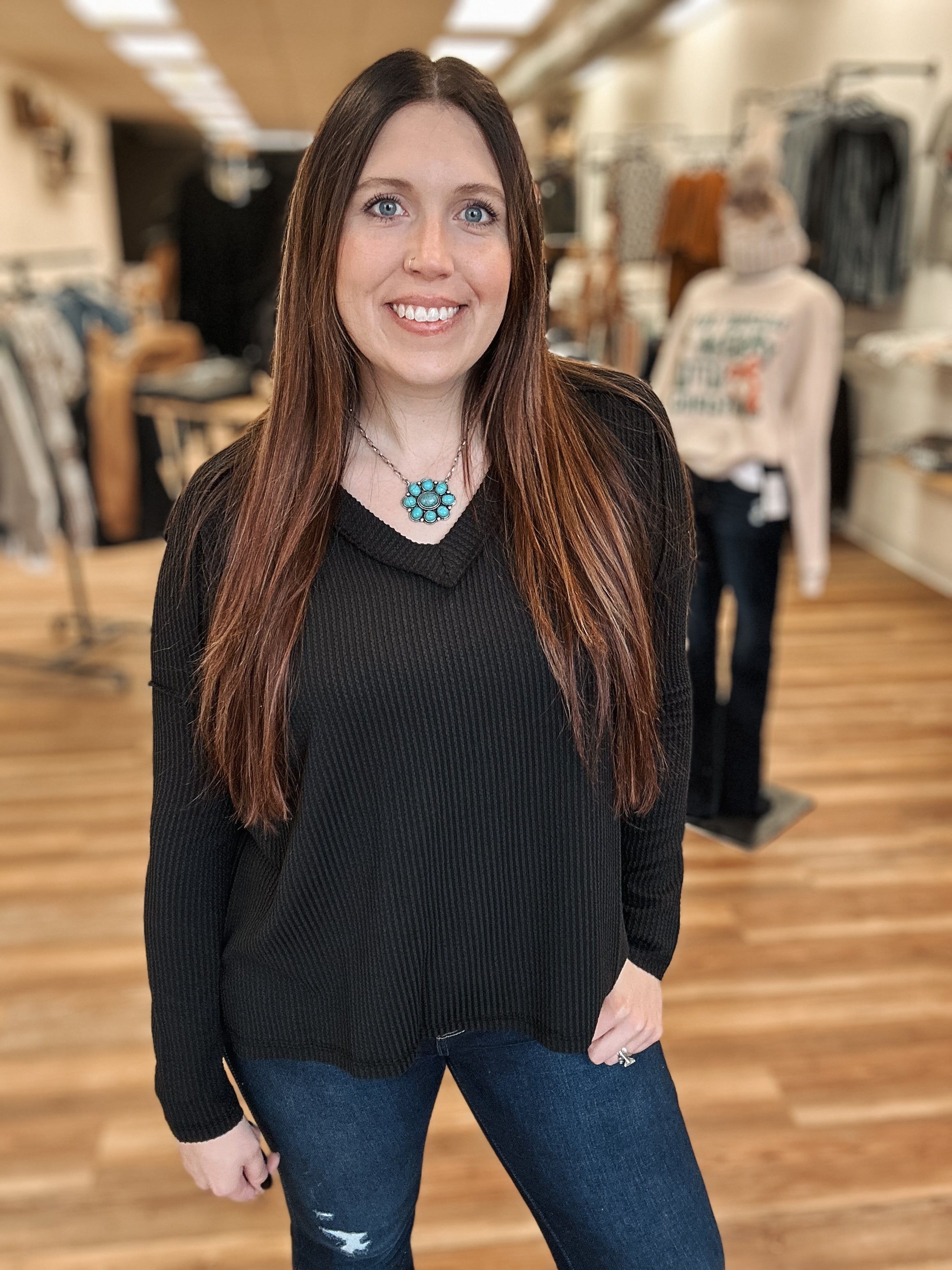 THE BONANZA TOP - BLACK