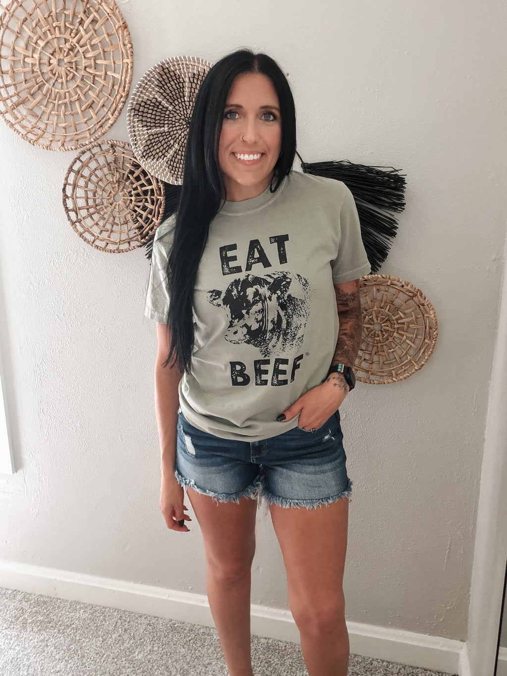 EAT BEEF TEE
