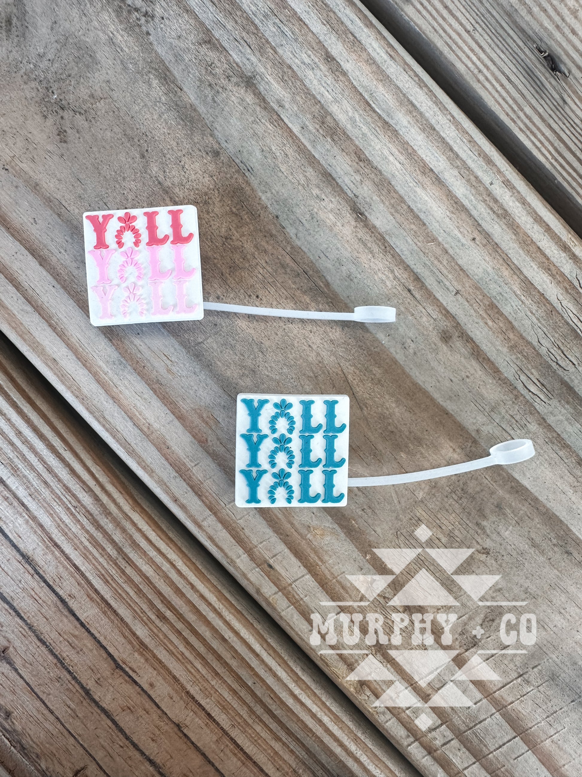 Y’ALL STRAW TOPPERS
