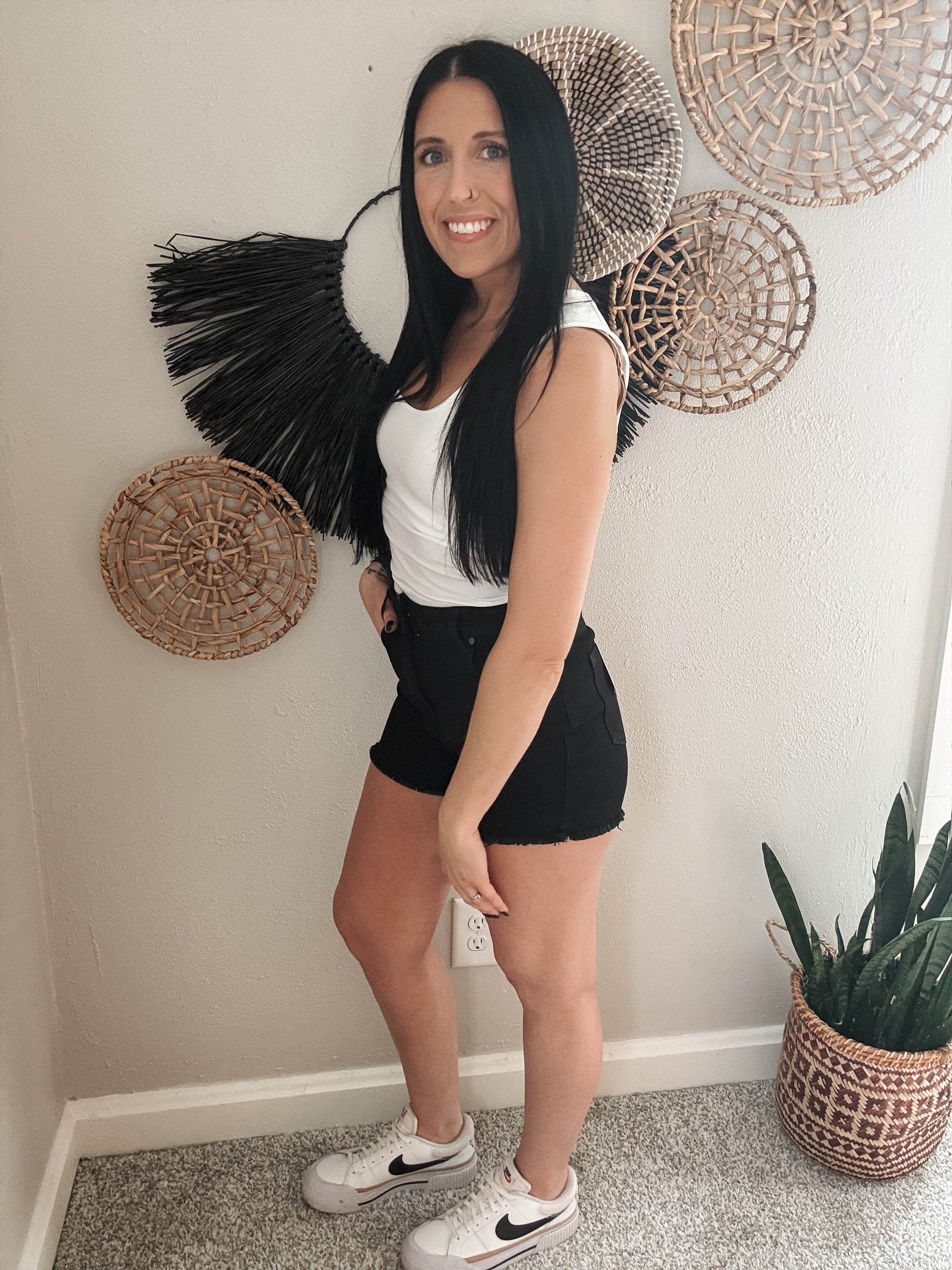 THE AVRIL DENIM SHORTS