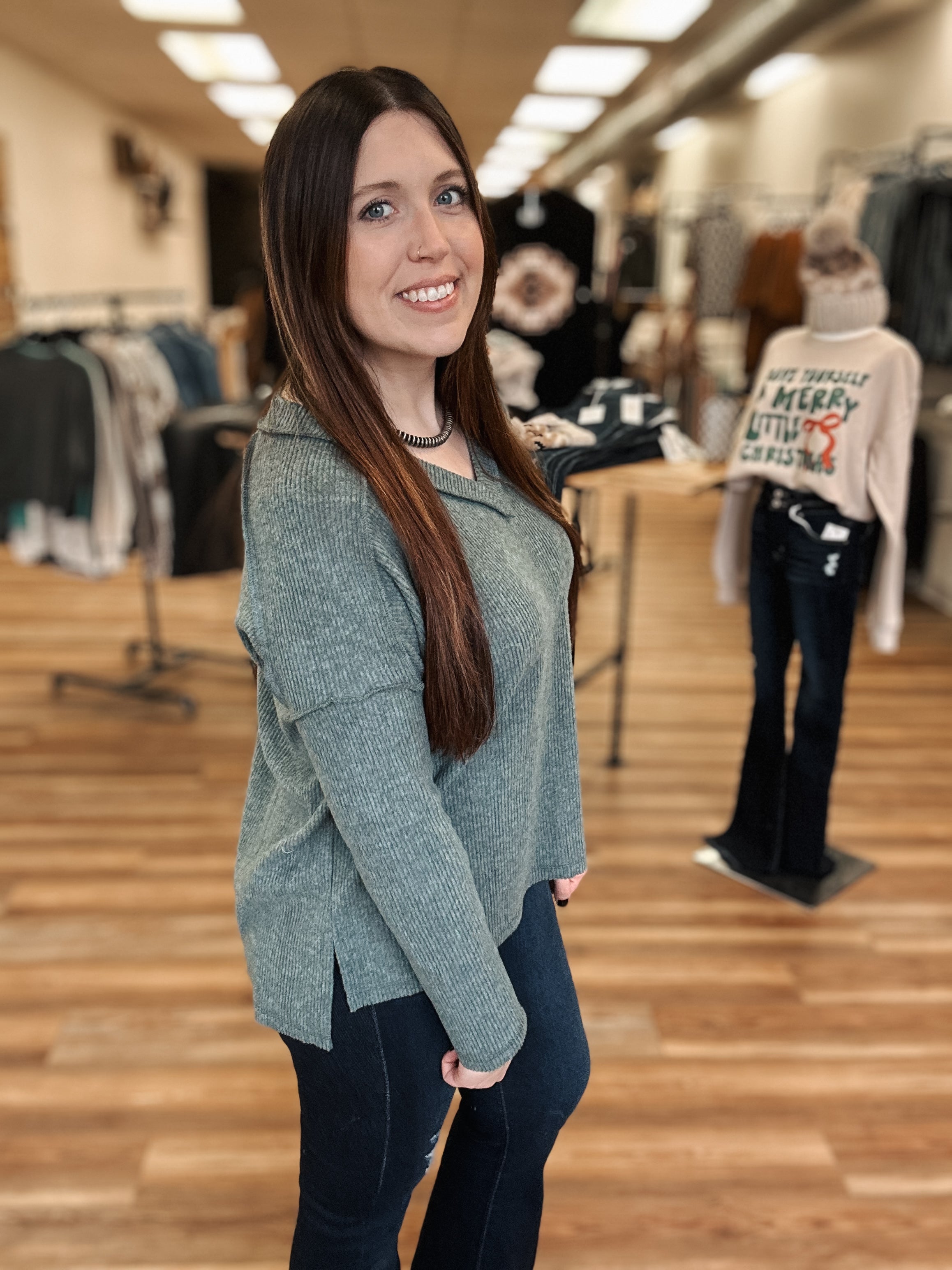 THE BREAKAWAY SWEATER