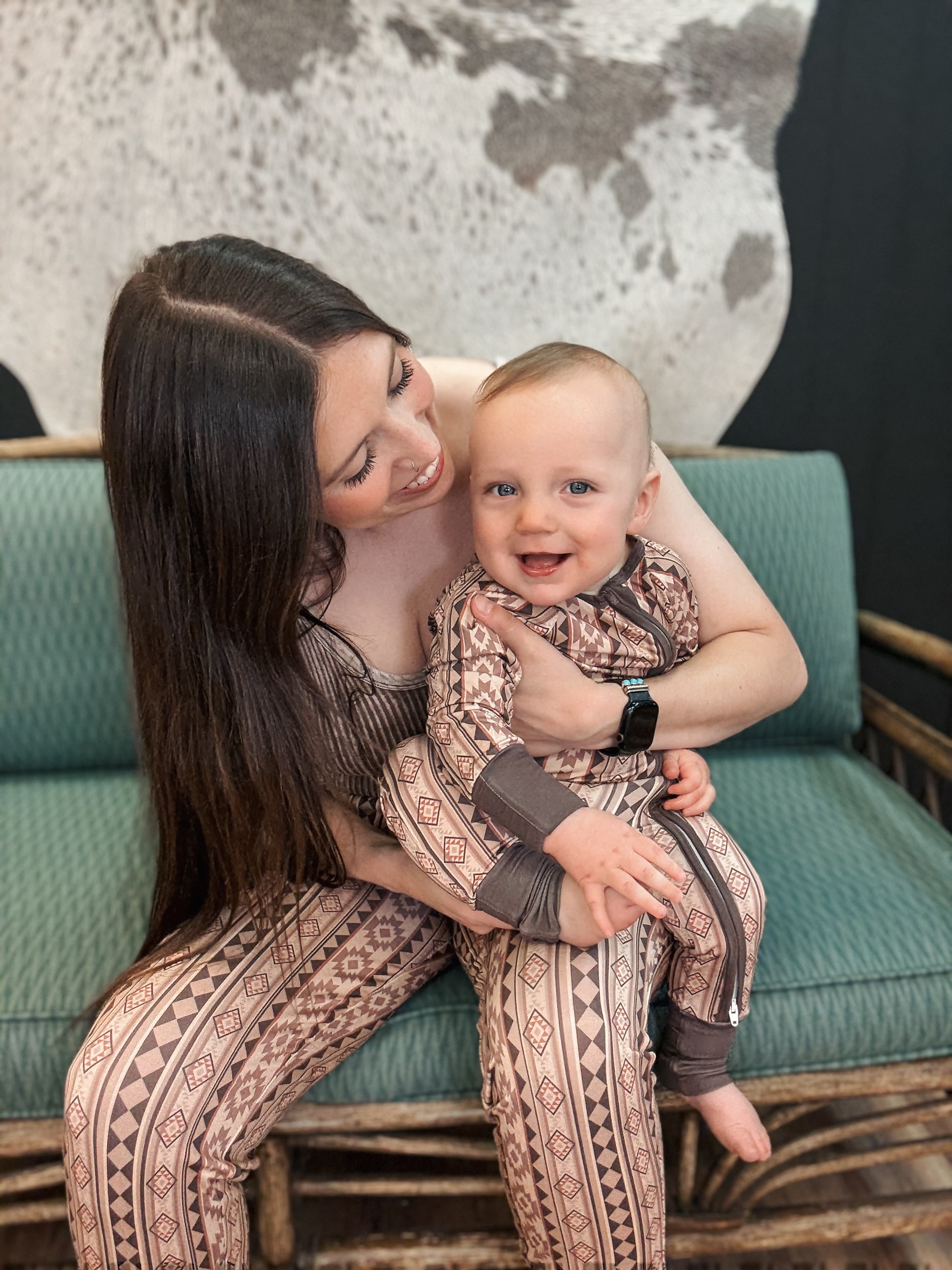 EXCLUSIVE DUSTY AZTEC BAMBOO ZIPPY