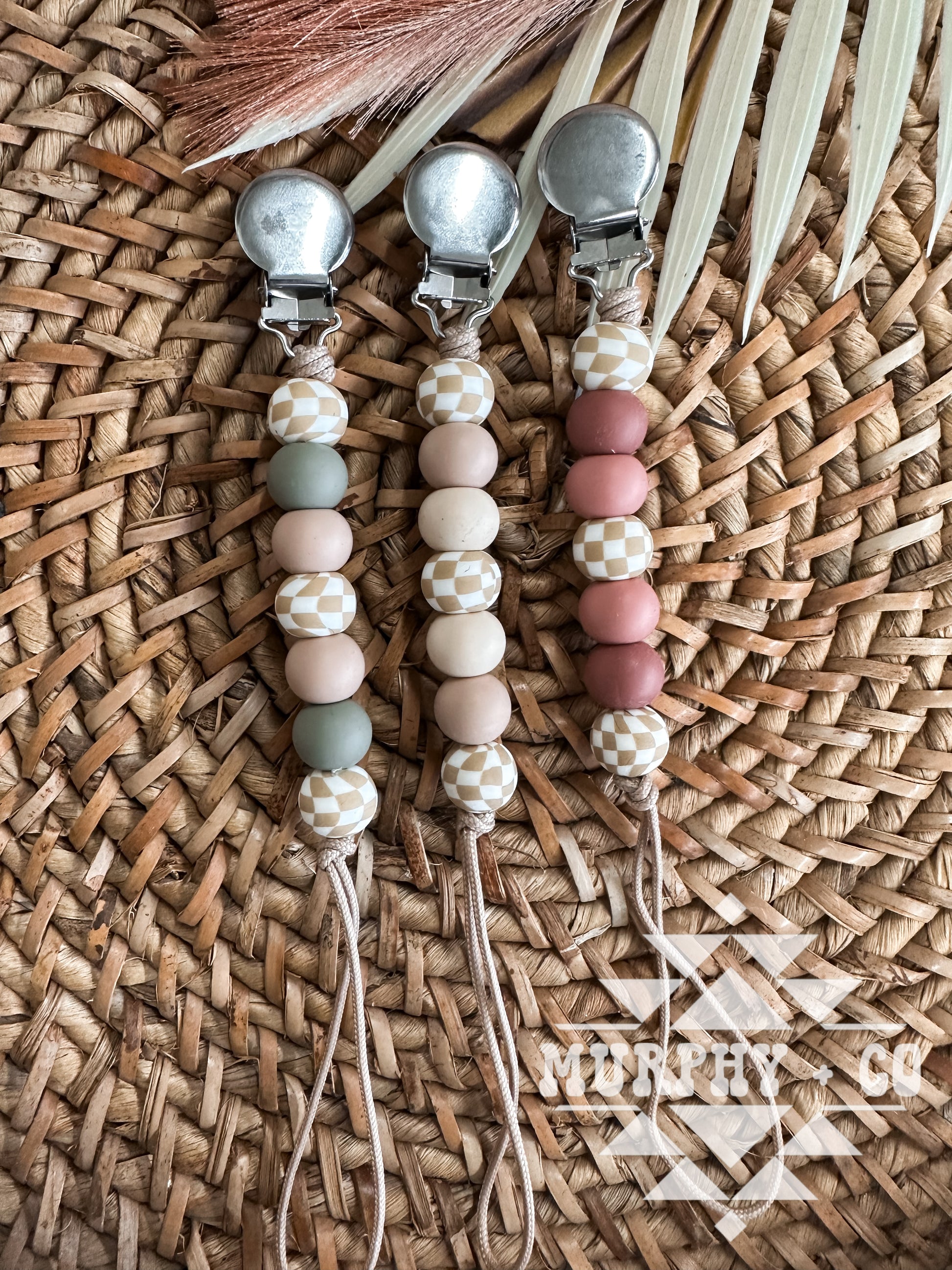 TAN CHECKER CLIPS