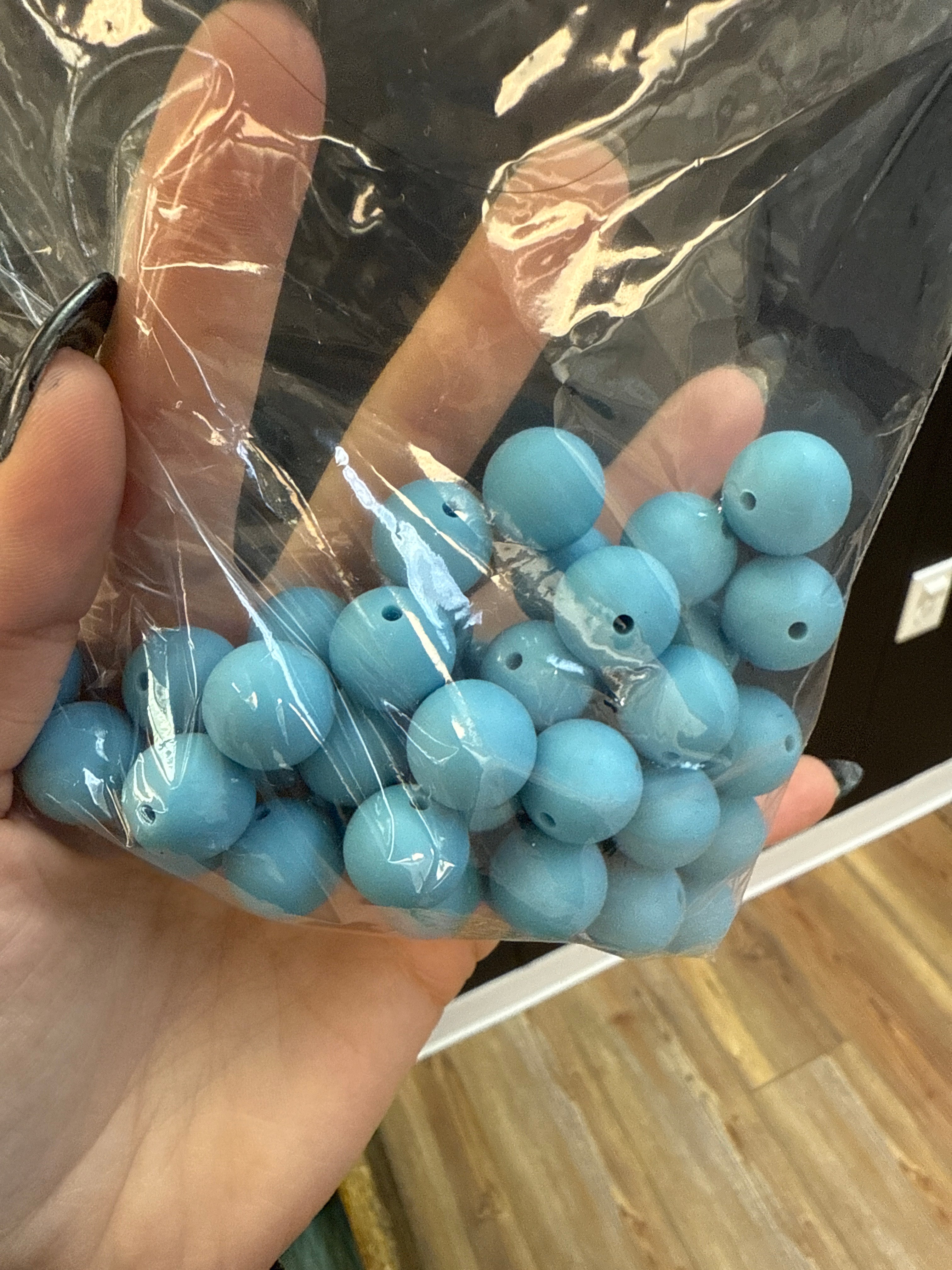 PACKS OF 15MM LICORICE BLUE