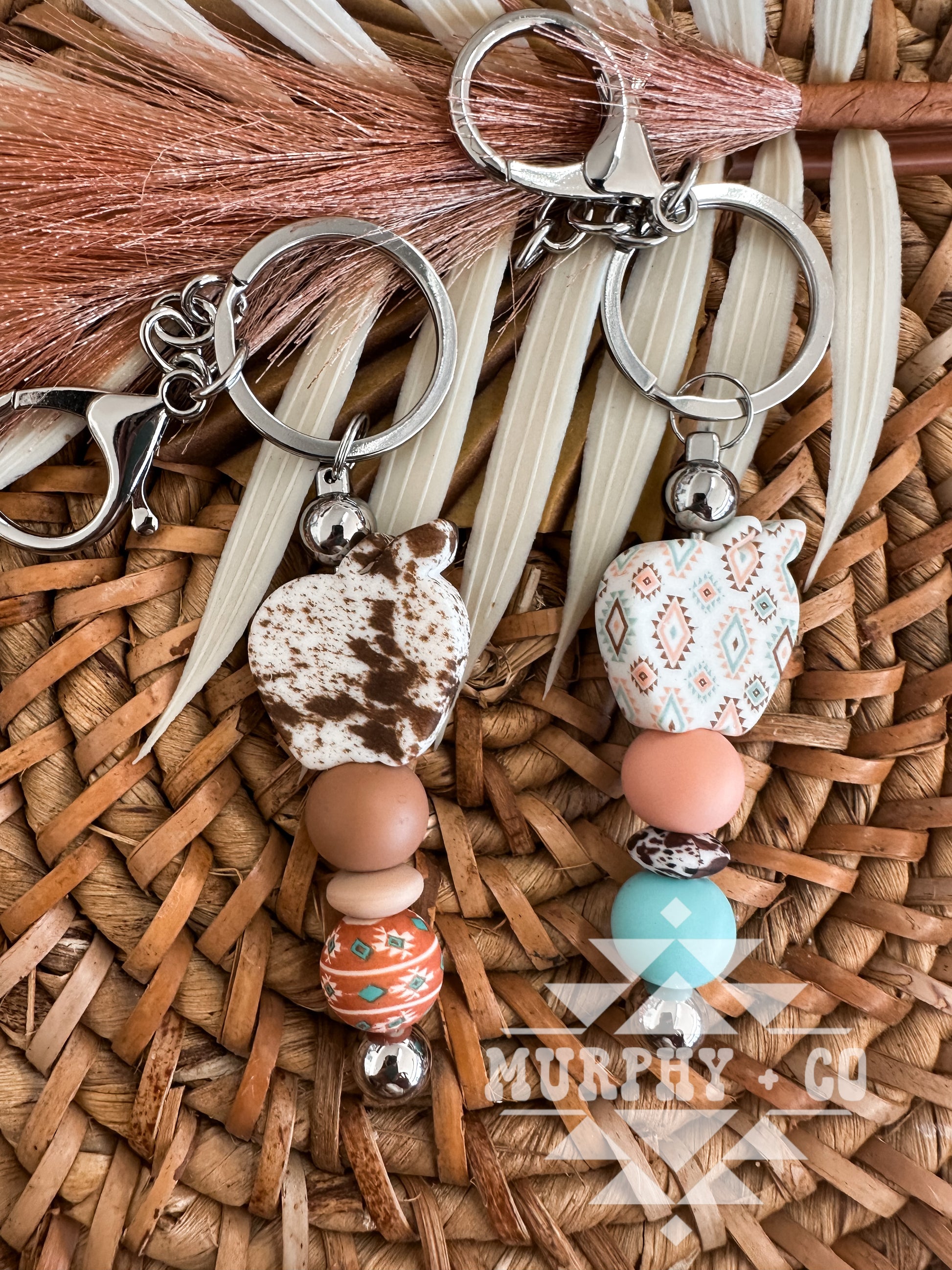 WESTERN APPLE MINI KEYCHAIN