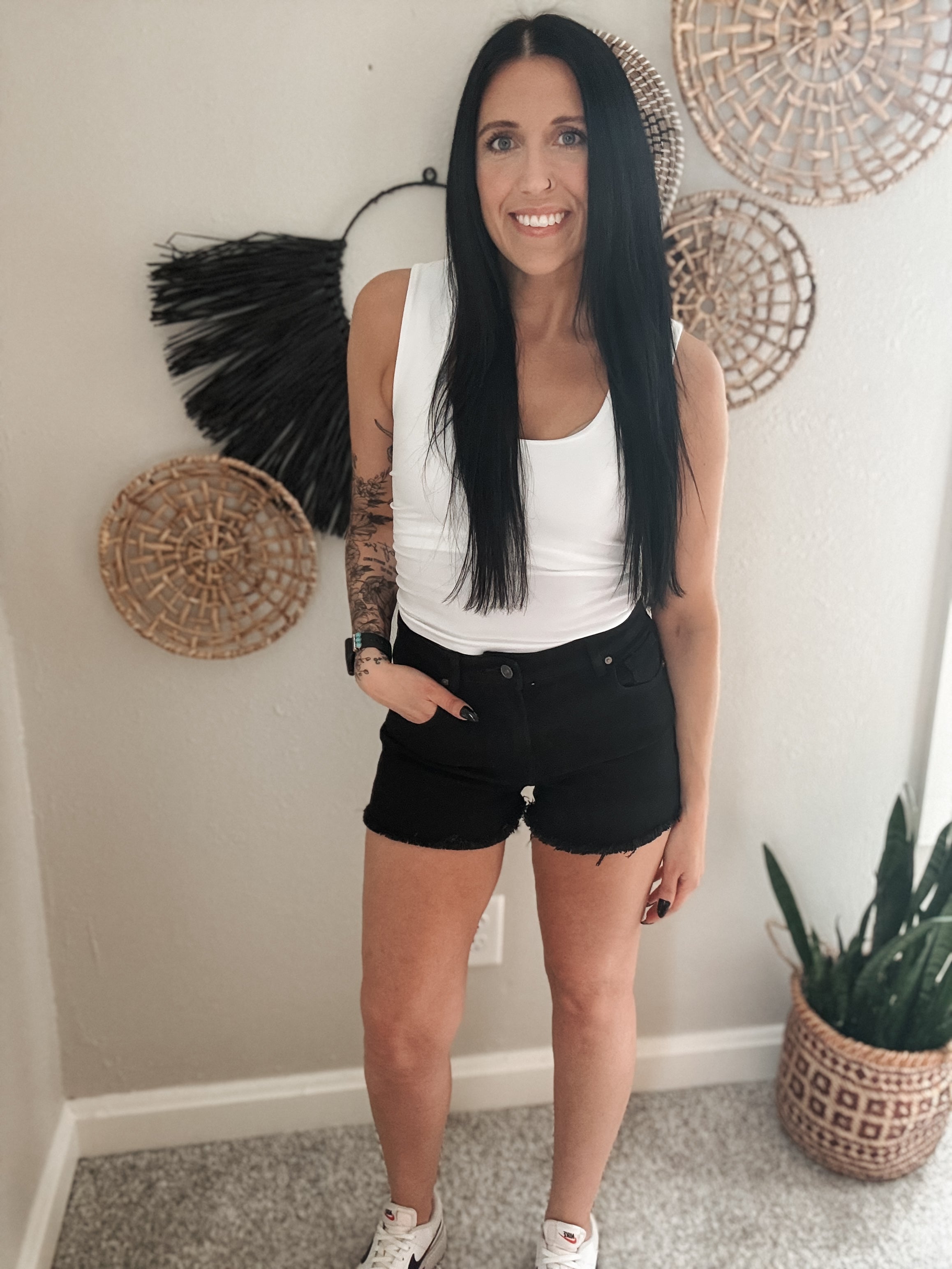 THE AVRIL DENIM SHORTS