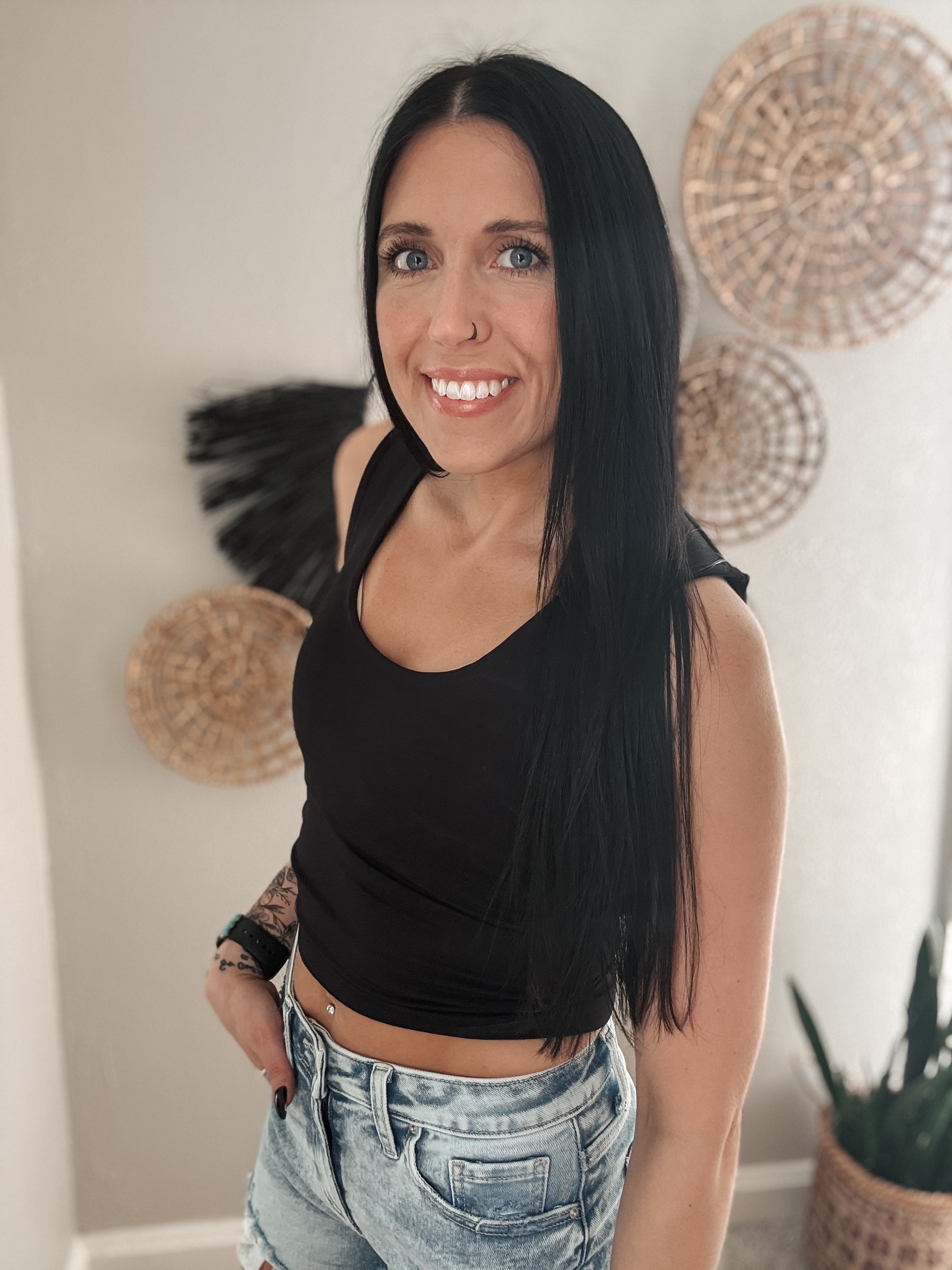 THE NYX TANK - BLACK