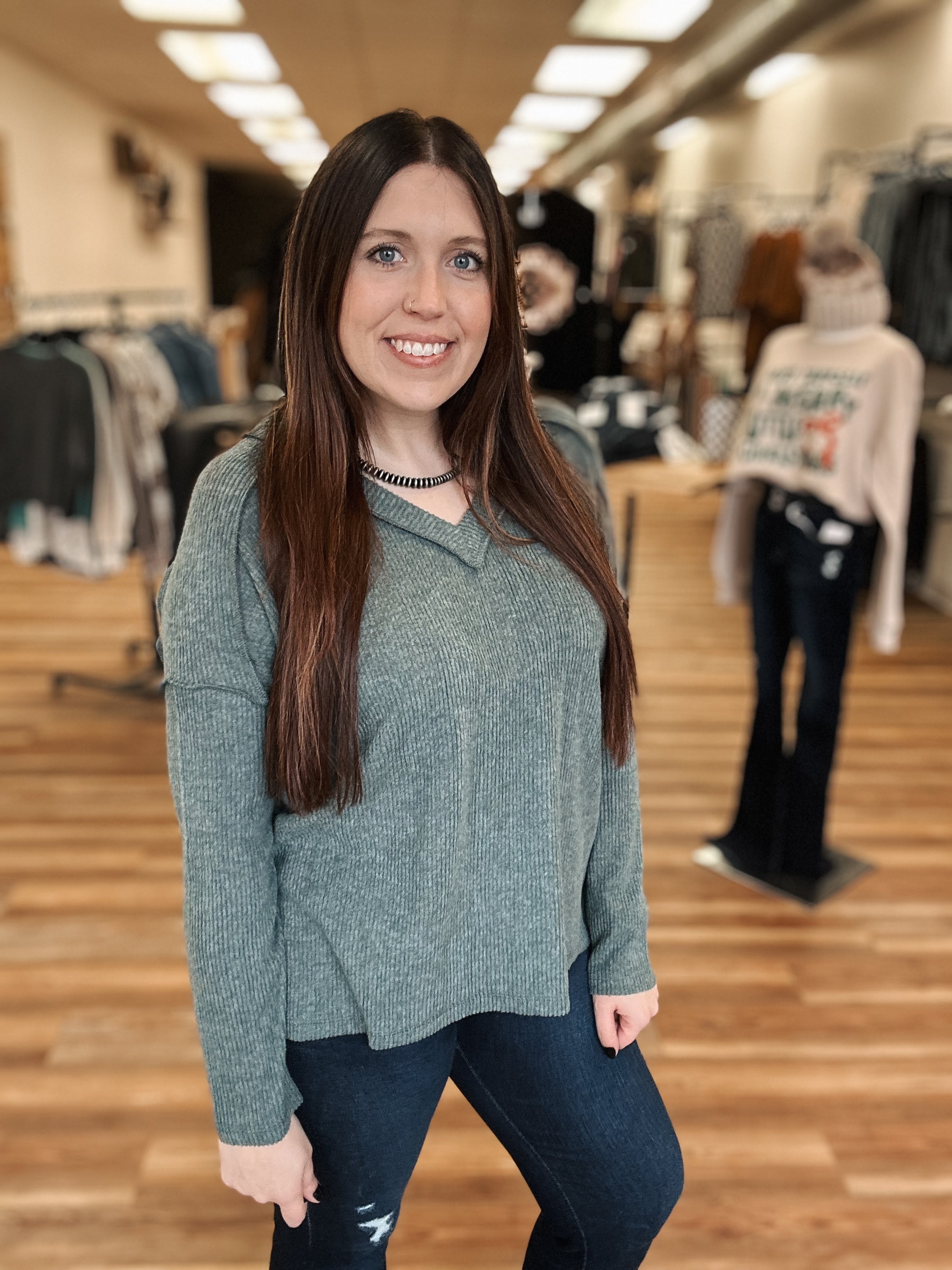 THE BREAKAWAY SWEATER