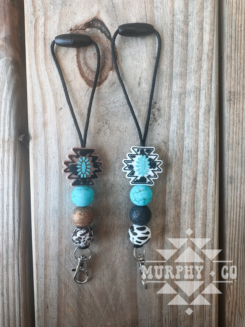 COW PRINT AZTEC FRESHIE HANGER