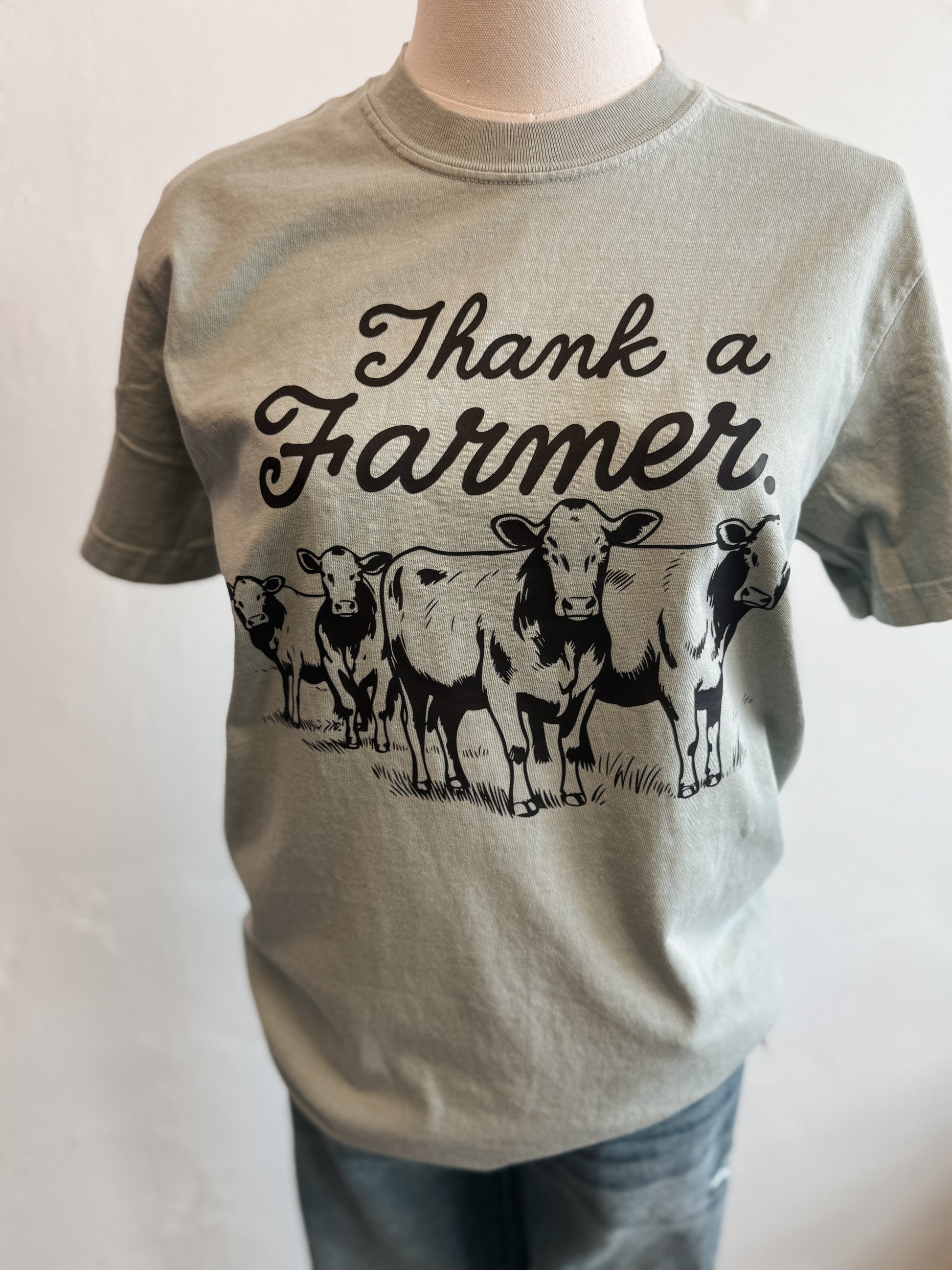 THANK A FARMER GRAPHIC TEE